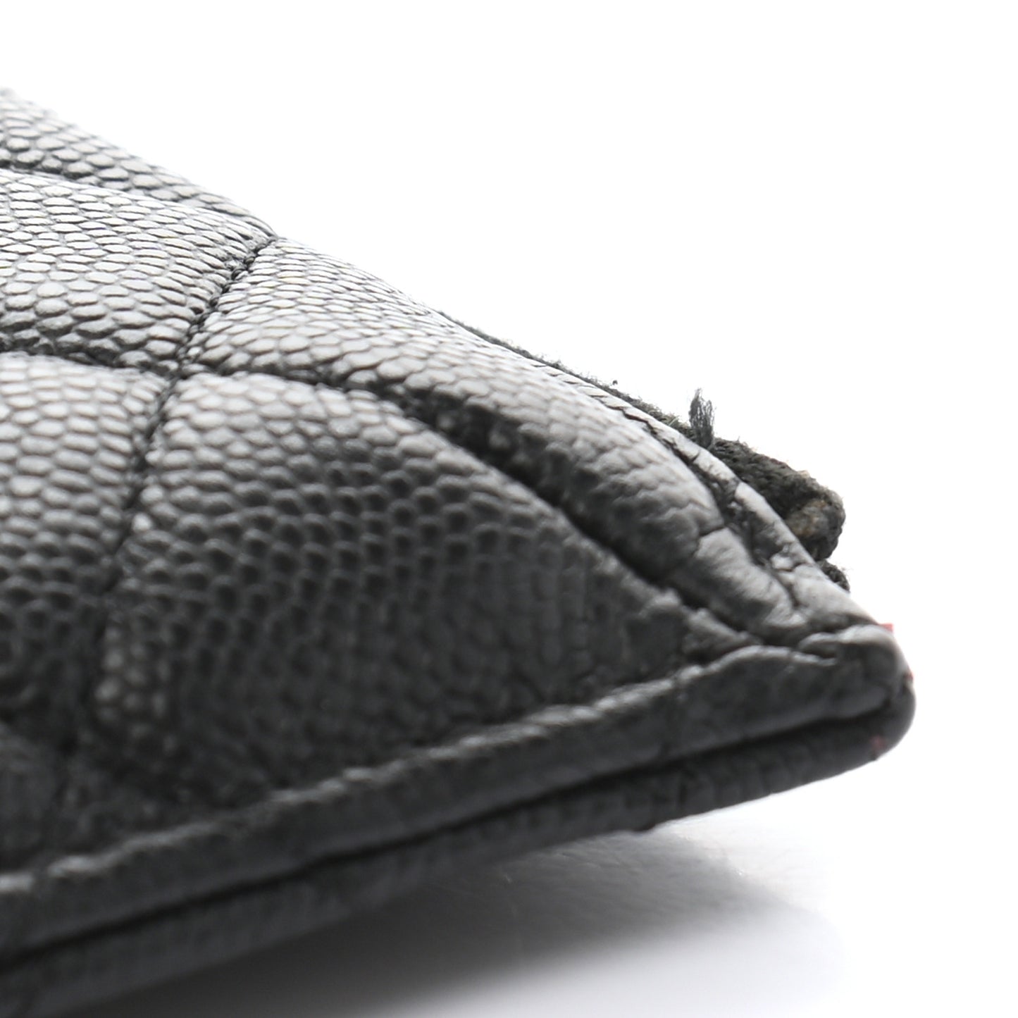 Caviar Quilted Classic iPhone Pouch Black