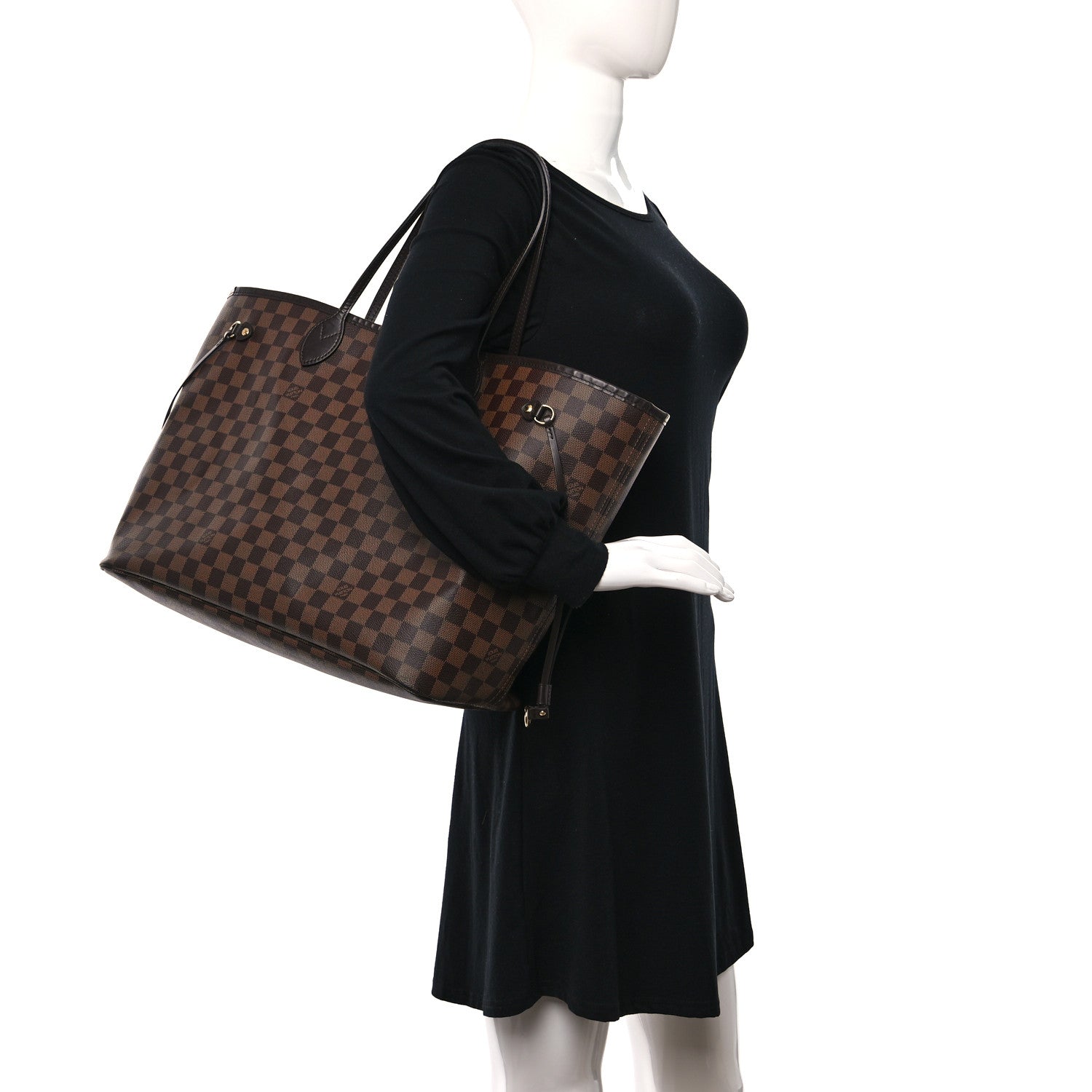 Louis Vuitton Damier Ebene Neo Neverfull GM 2 of 9