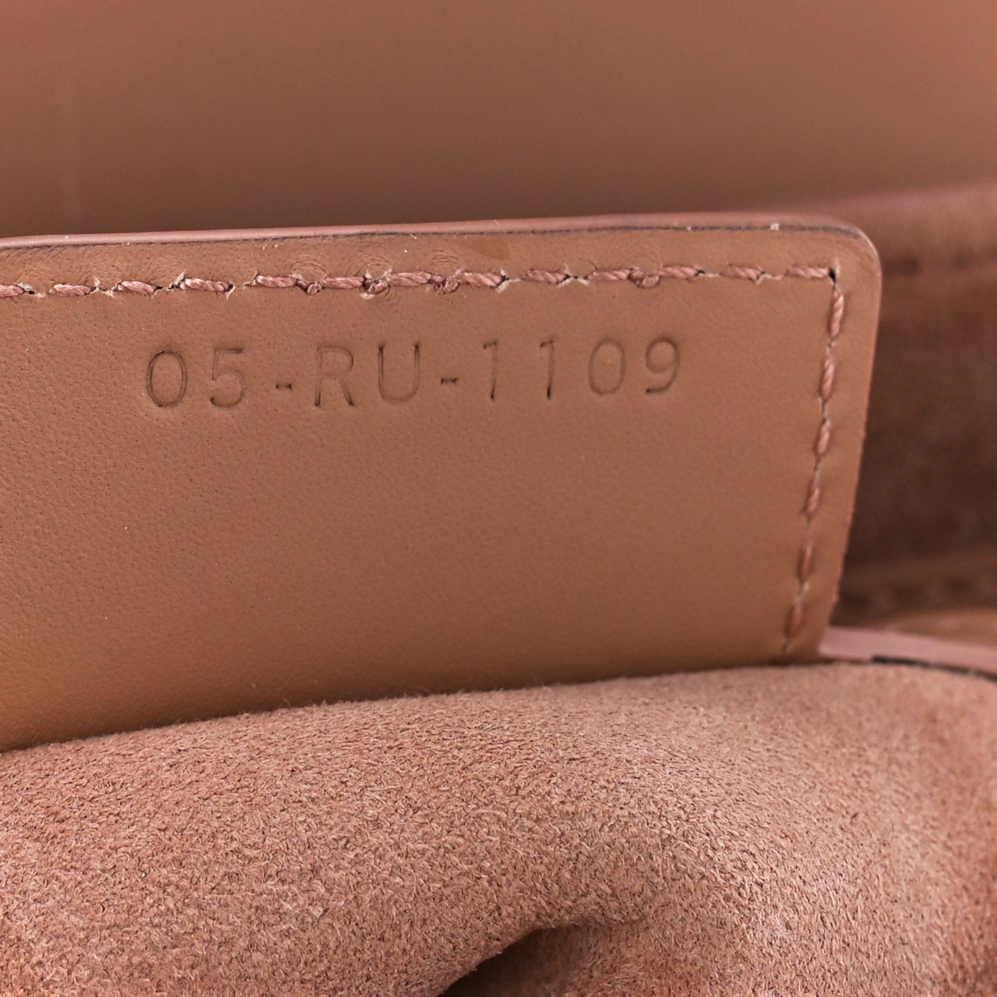 Ultra Matte Calfskin Saddle Bag Blush