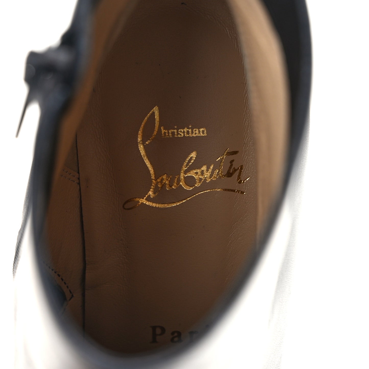 Calfskin Turela 85 Ankle Boots 36.5 Black