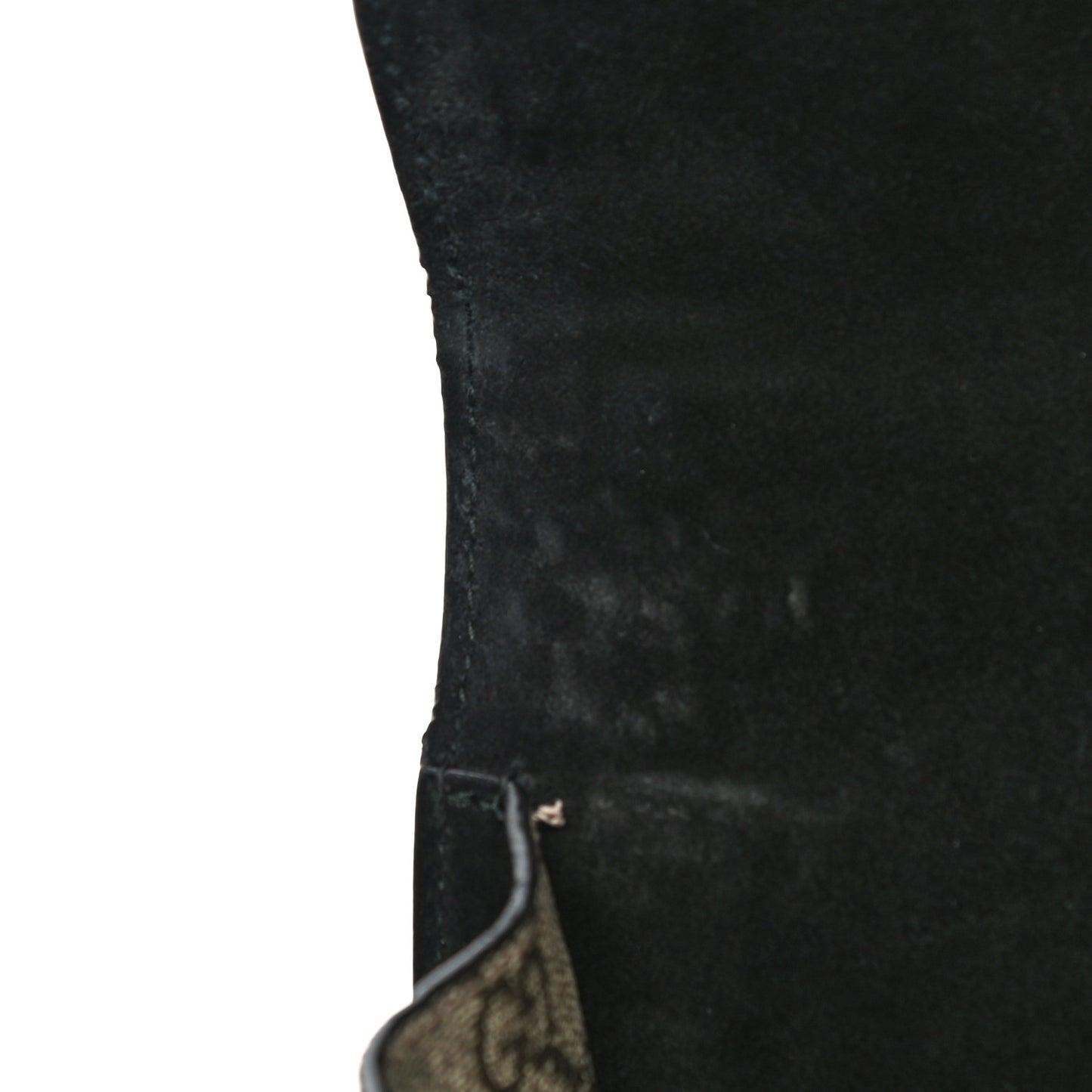 GG Supreme Monogram Mini Dionysus Shoulder Bag Black