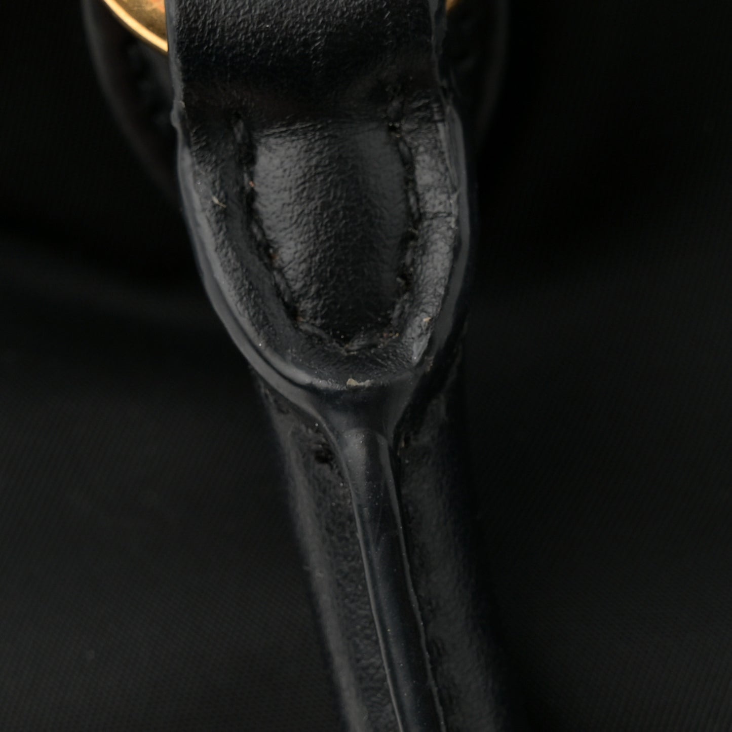 Tessuto Nylon Soft Calf Tote Black