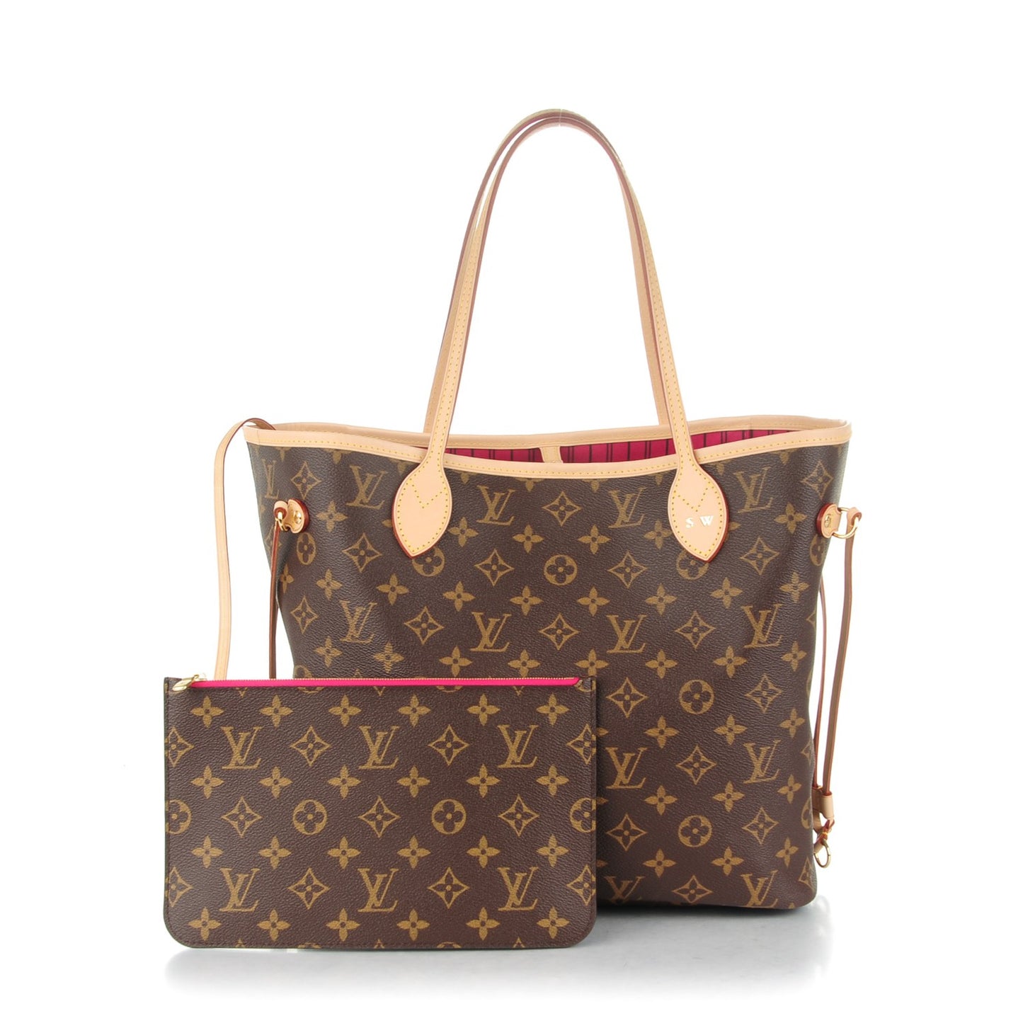 Monogram Neo Neverfull MM Pivoine