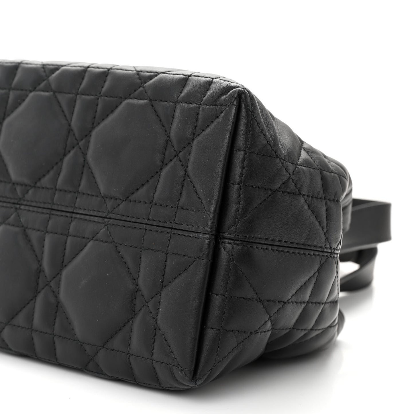 Calfskin Macrocannage Small Toujours Black