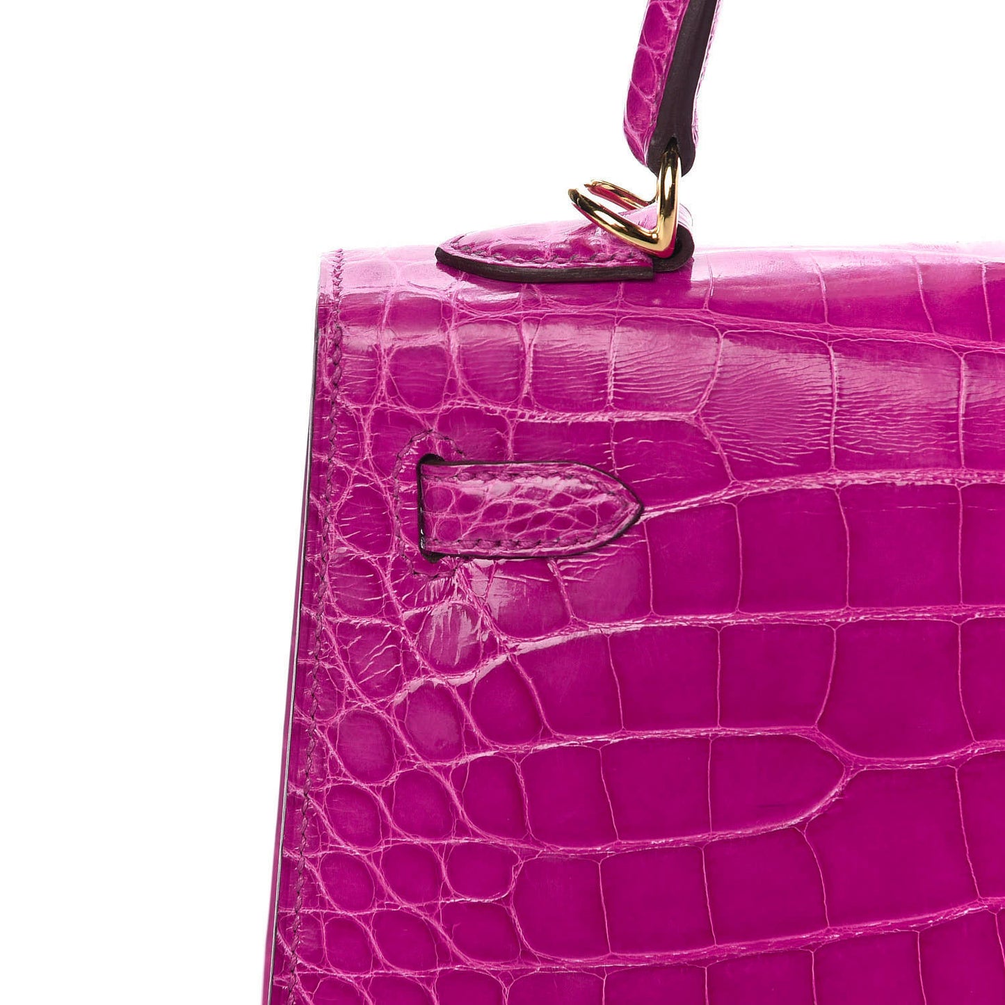 Shiny Alligator Kelly Sellier 25 Rose Scheherazade