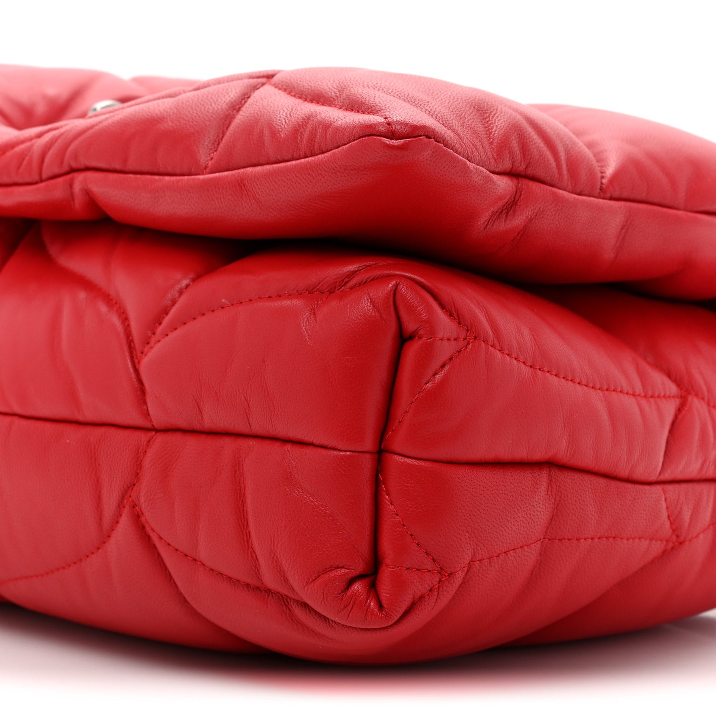 Nappa Pillow Quilted Little Softie Bag Lancaster Red