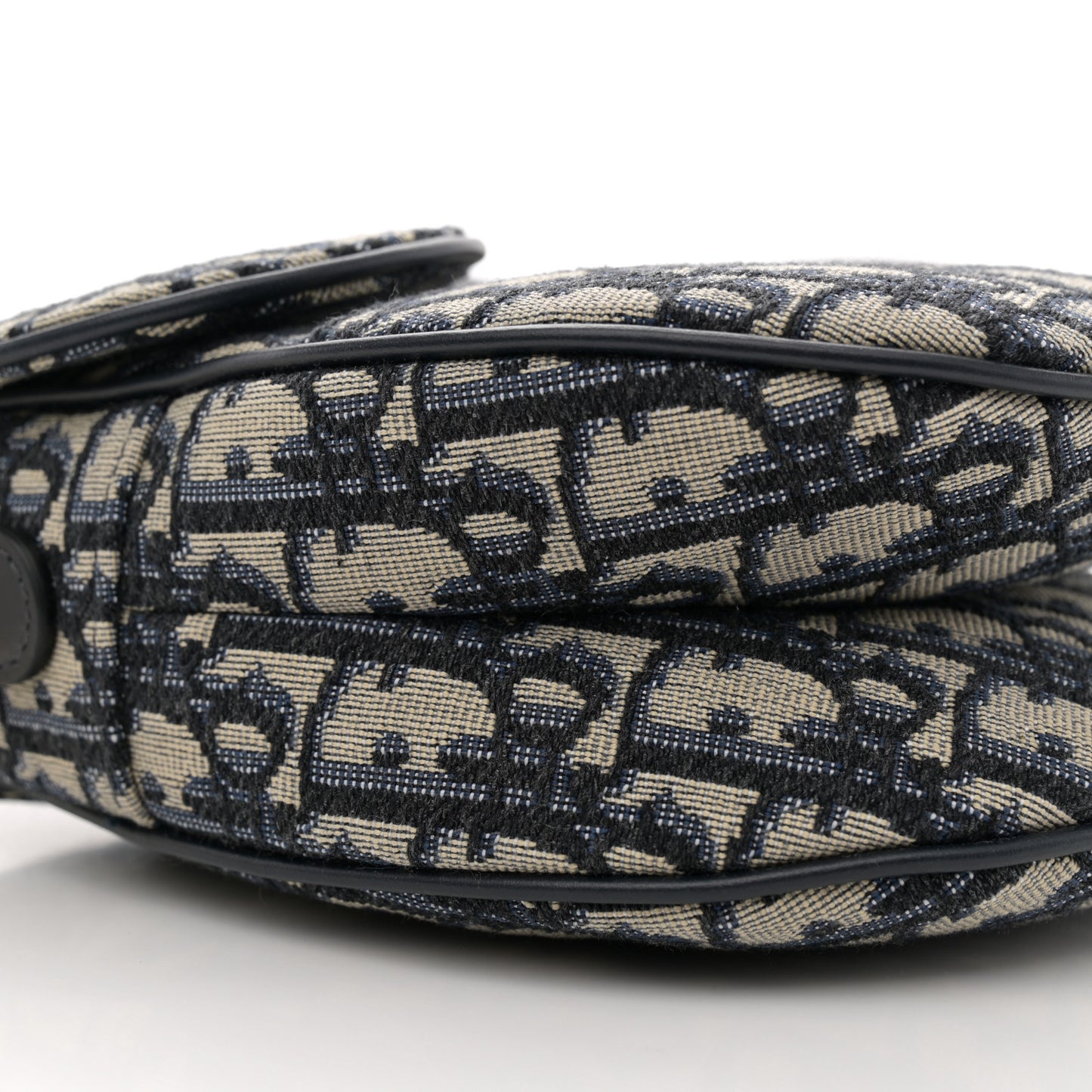 Oblique Saddle Bag Blue