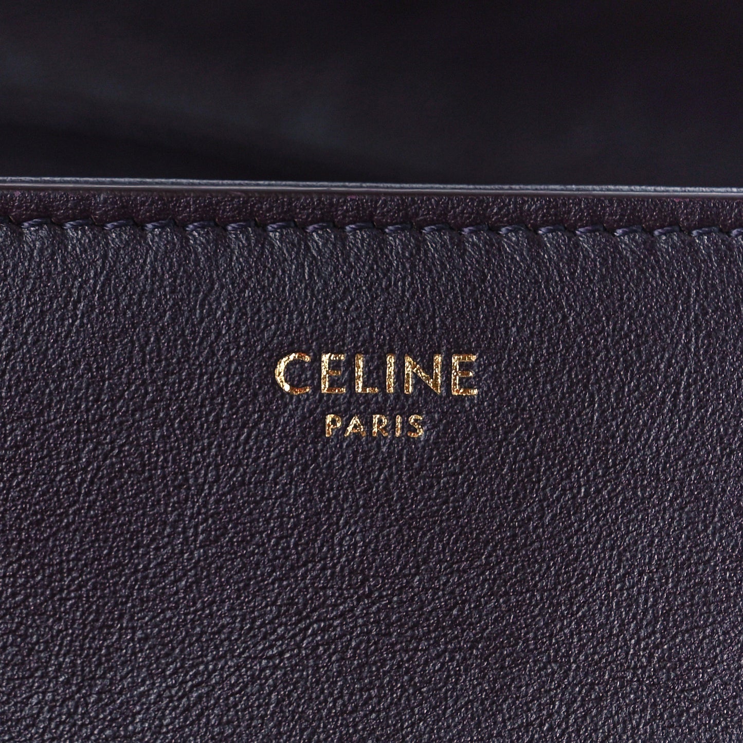 Smooth Calfskin Medium Tabou Aubergine