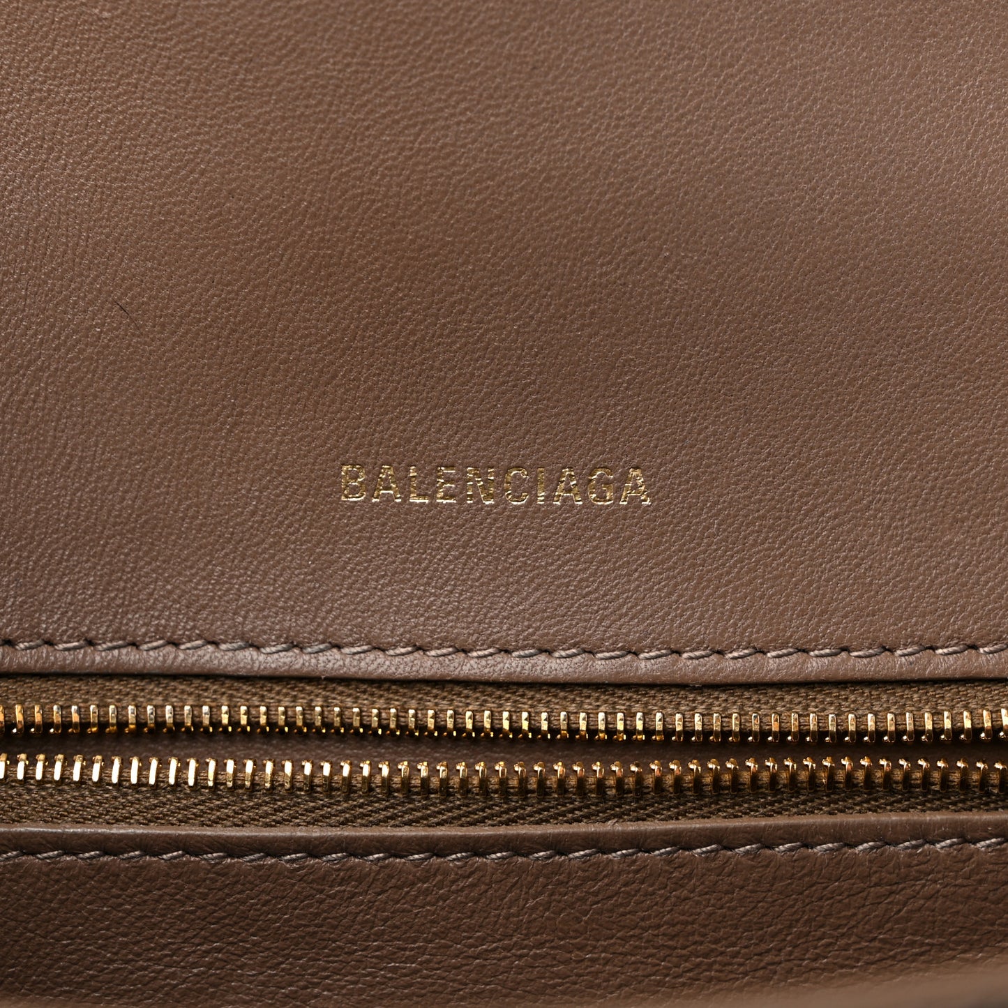 Coated Canvas BB Monogram Logo Print Small Hourglass Top Handle Bag Beige Brown Black
