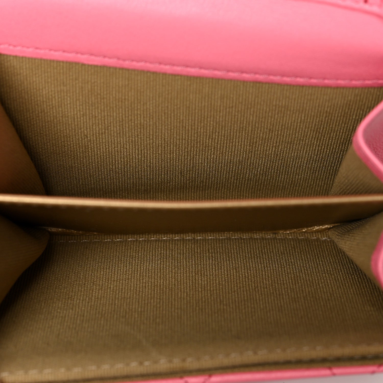 Chanel Lambskin Quilted Pearl Crush Clutch With Chain Pink 4 of 9