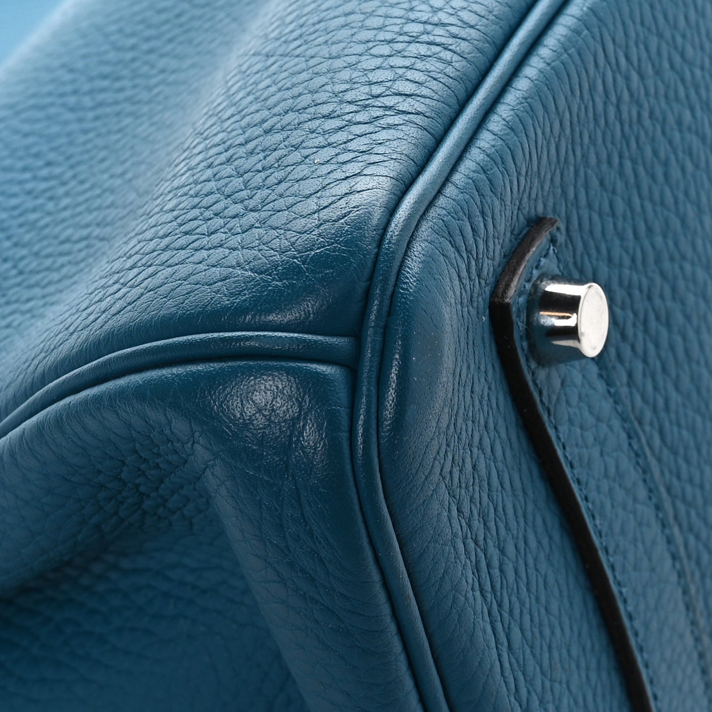 Togo BIRKIN 35 Bleu Izmir