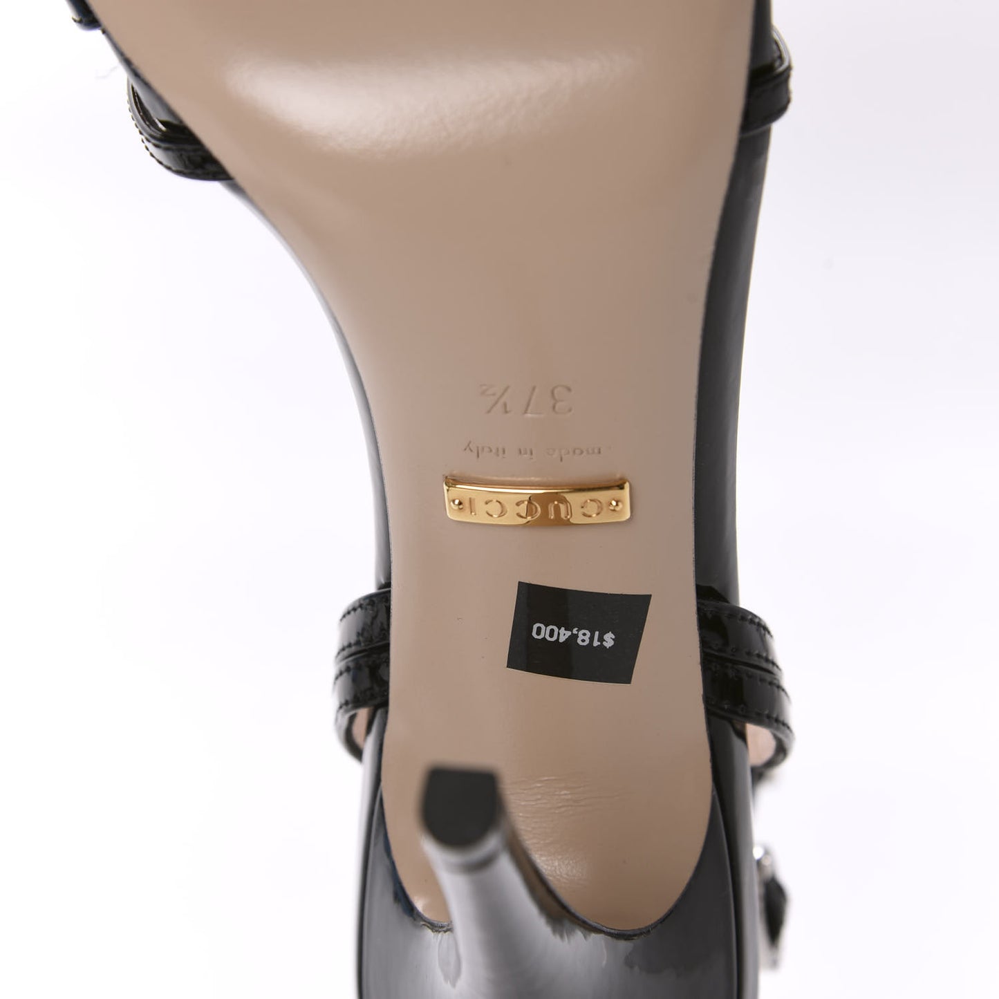 Vernice Crystal Sandals 37.5 Black