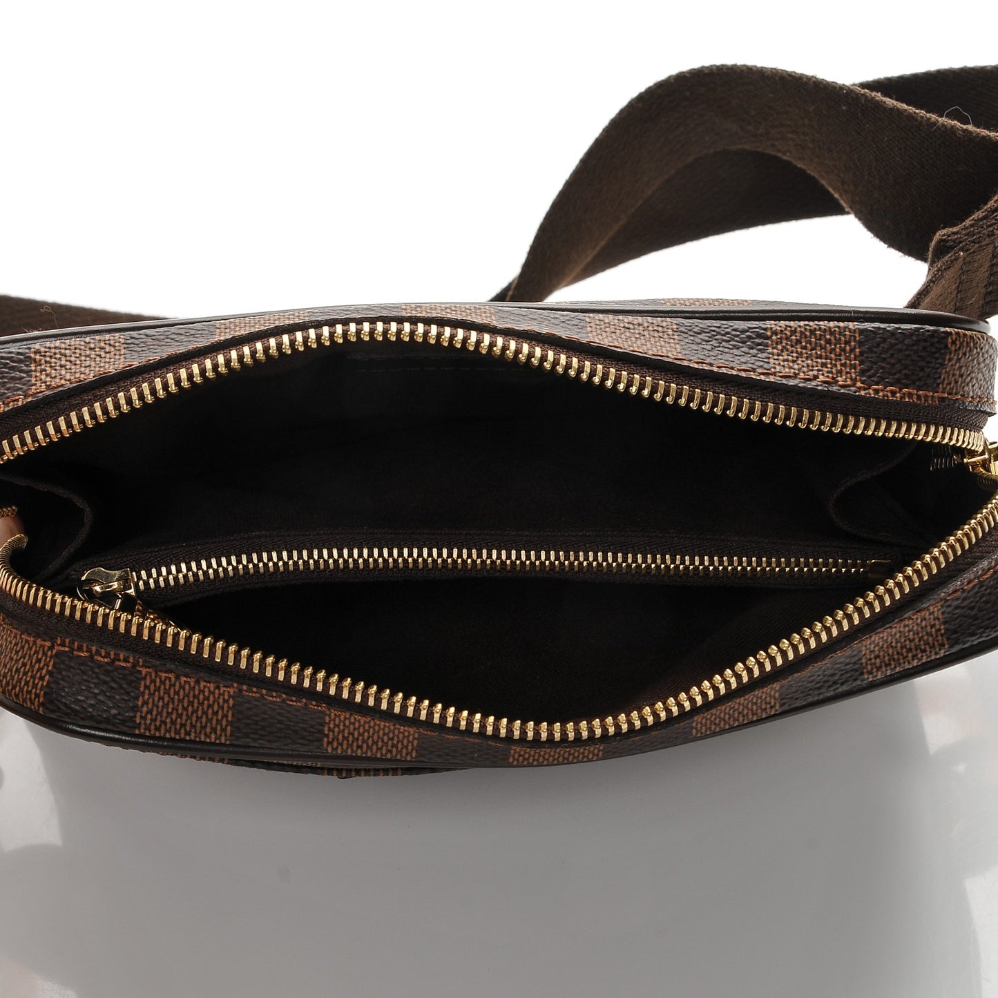 Damier Ebene Brooklyn Bum Bag