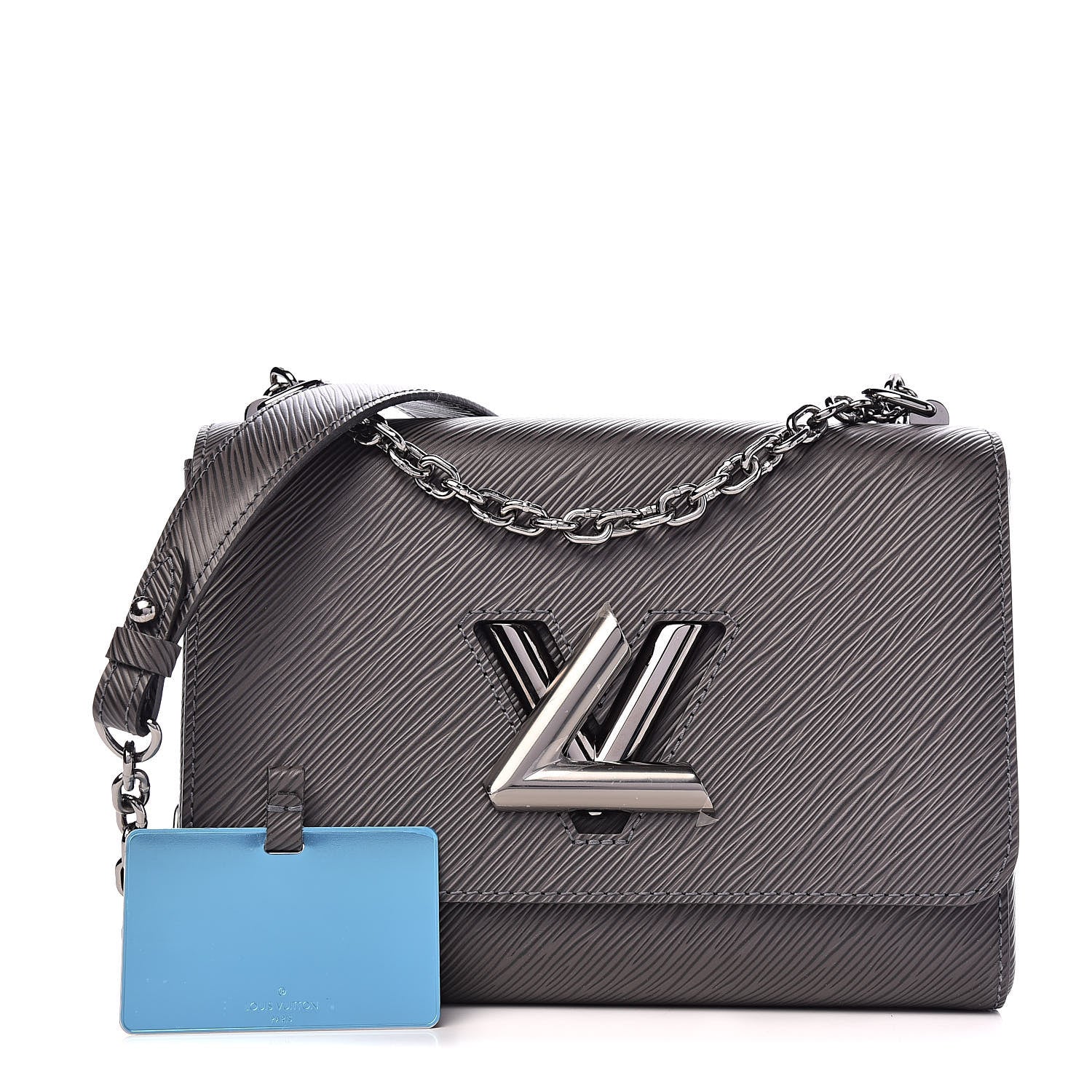 Louis Vuitton Epi Twist Shoulder Bag MM Grey 505899 – FASHIONPHILE