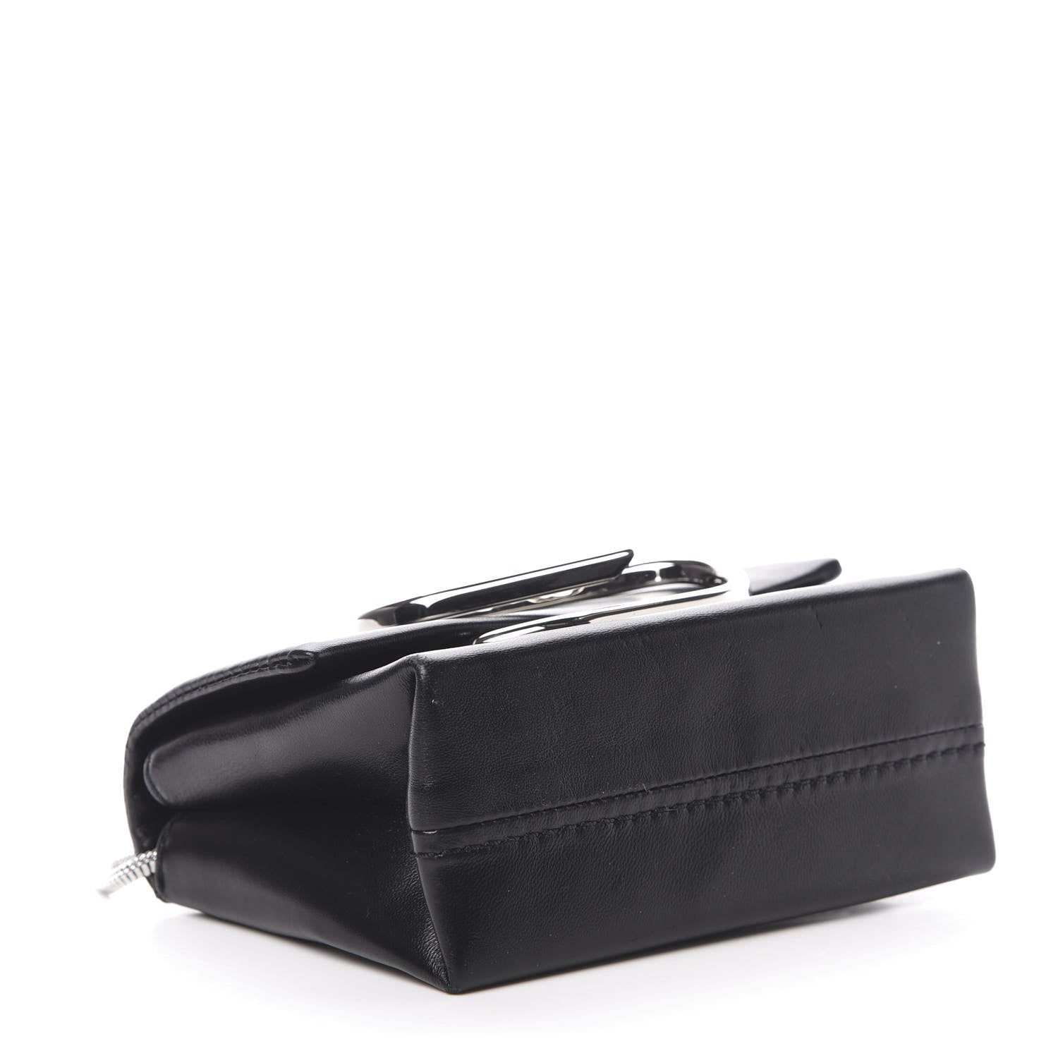 3.1 Phillip Lim 3.1 Calfskin Alix Soft Flap Clutch Black 4 of 11