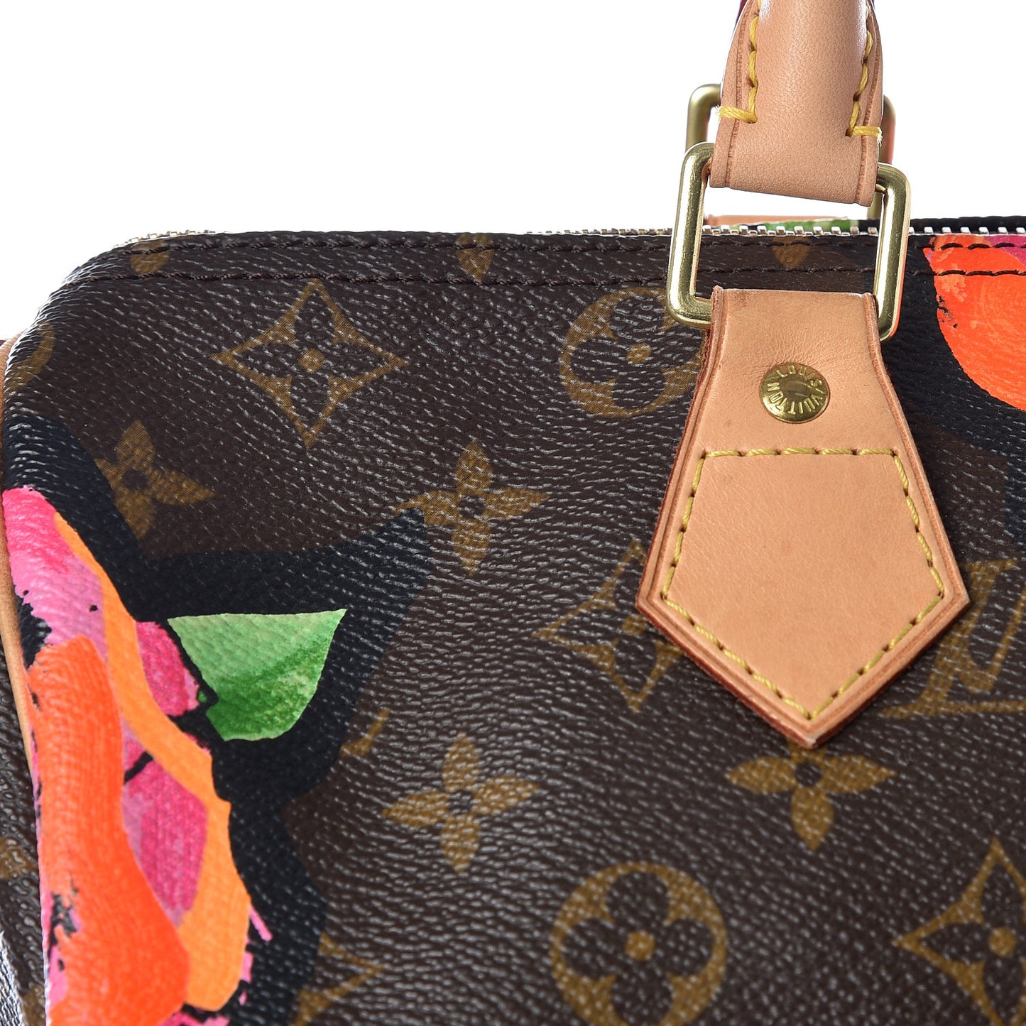 Monogram Roses Speedy 30