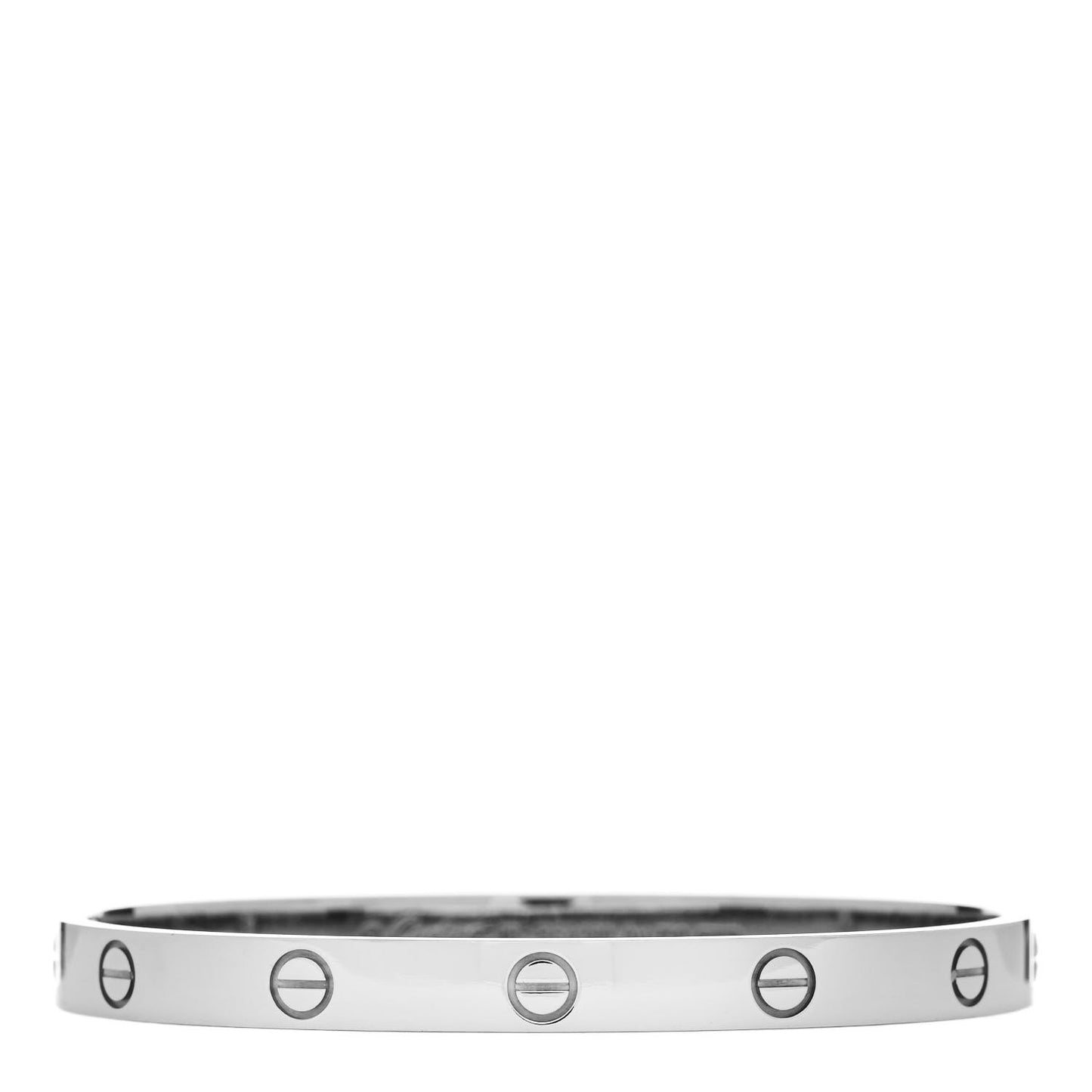 18K White Gold LOVE Bracelet 18