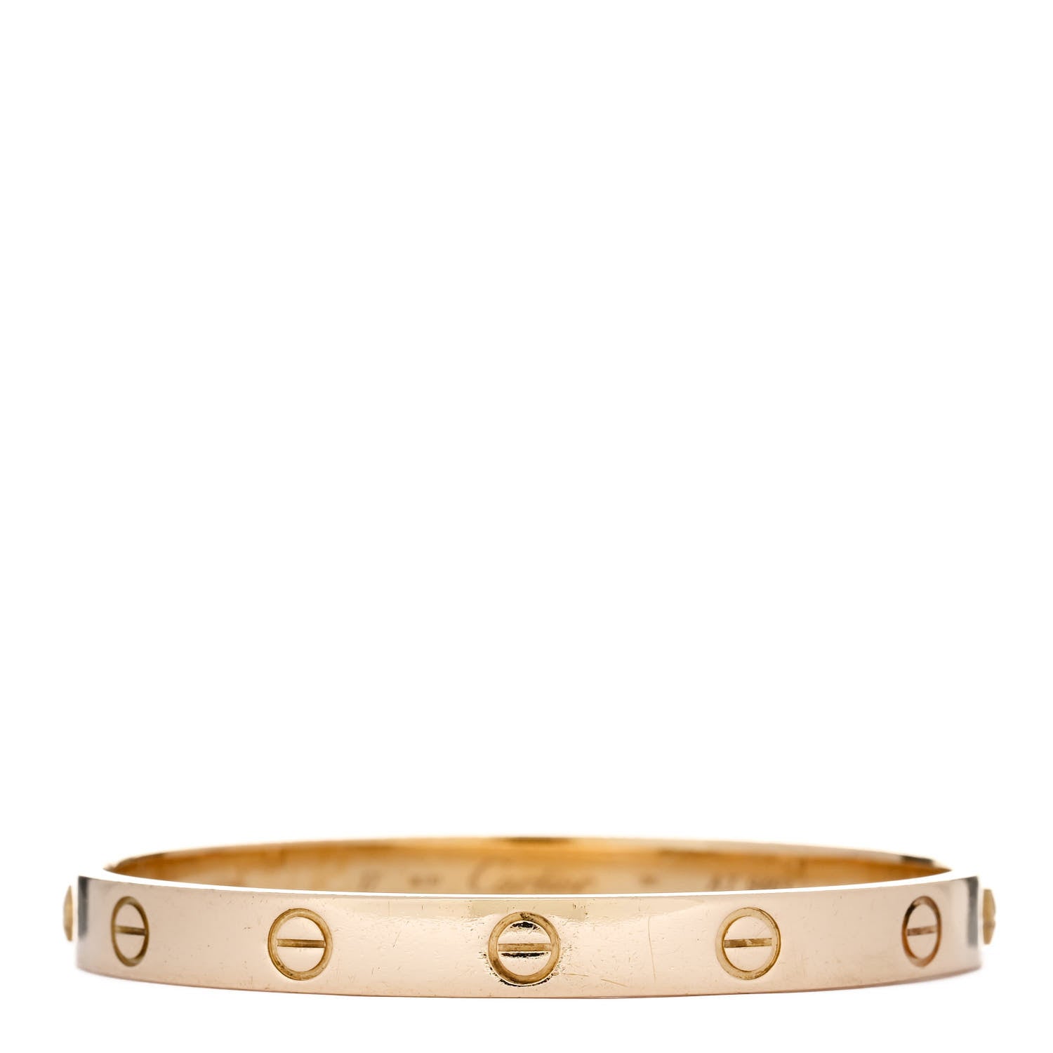 Cartier 18K Yellow Gold LOVE Bracelet 17 1 of 4