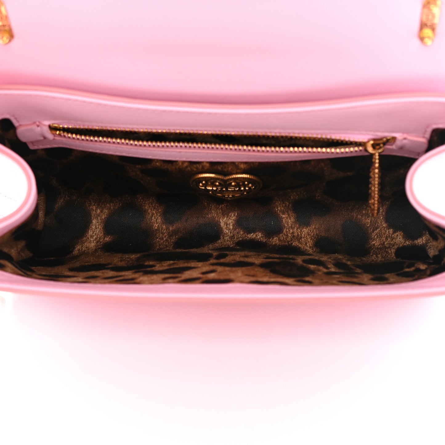 Calfskin Medium Devotion Crossbody Pink