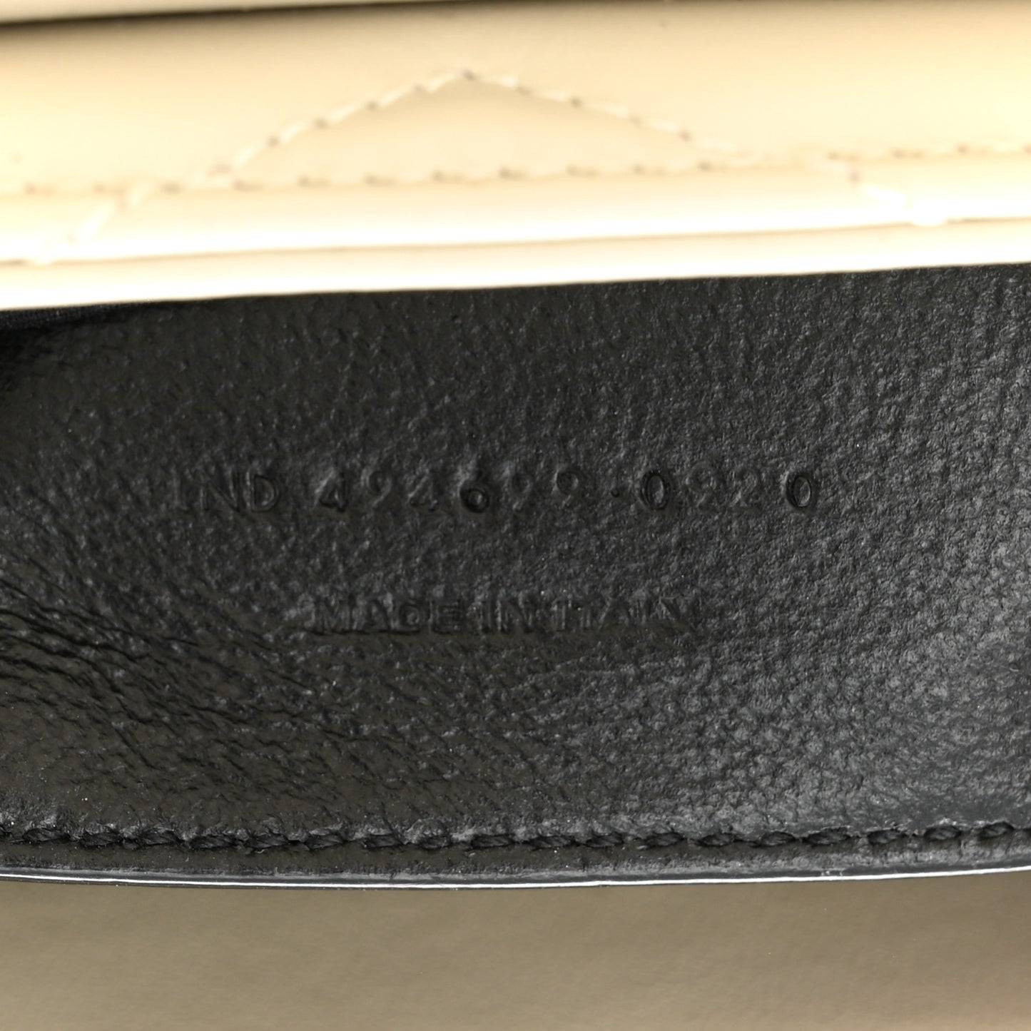 Calfskin Y Quilted Monogram Small Loulou Chain Satchel Crema Soft