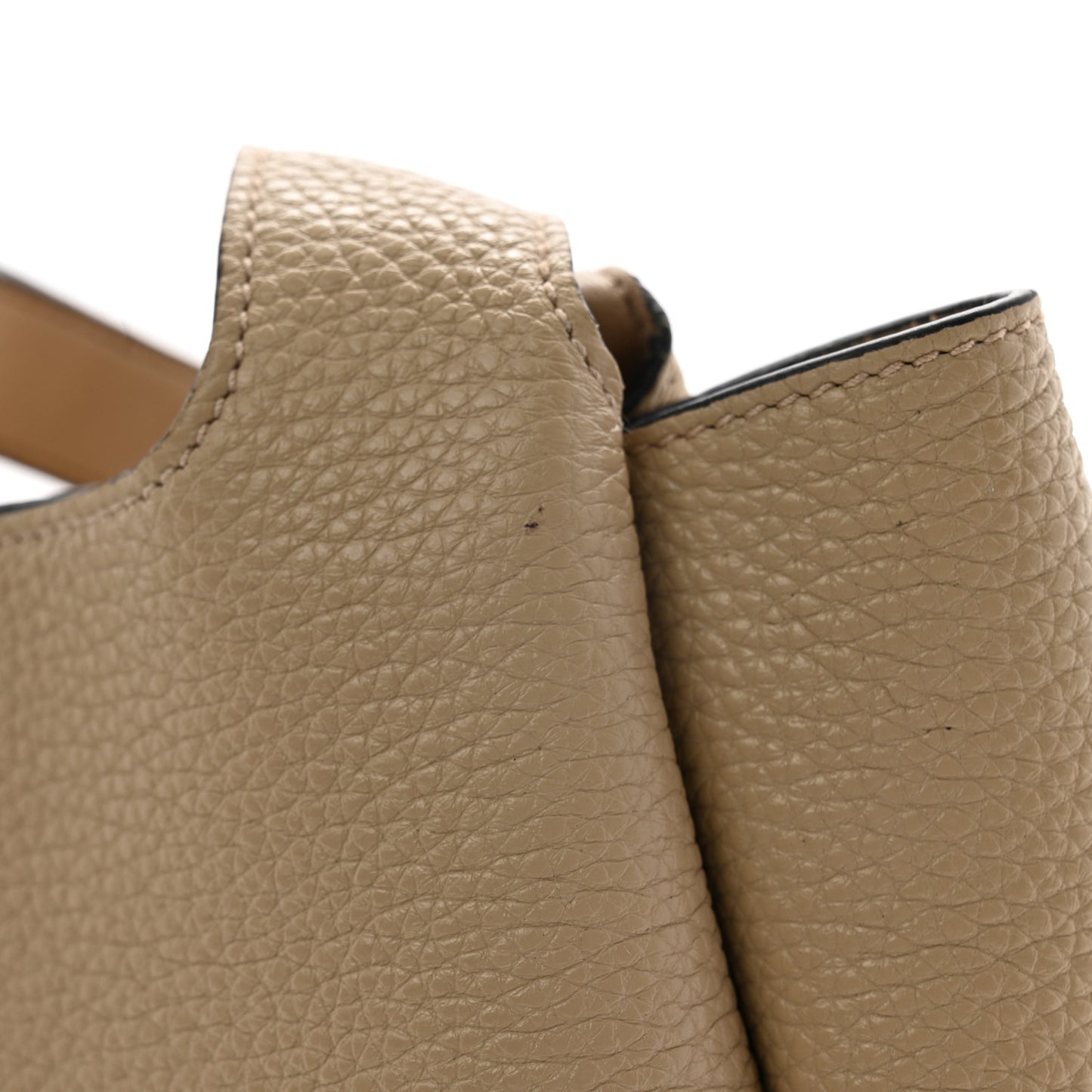 Vitello Daino Soft Mini Dynamique Tote Sabbia