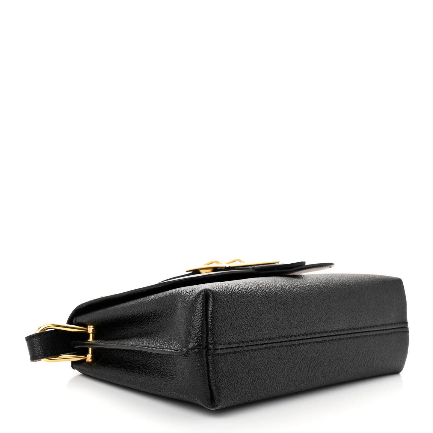 Soft Grain Calfskin Small Medley Crossbody Black