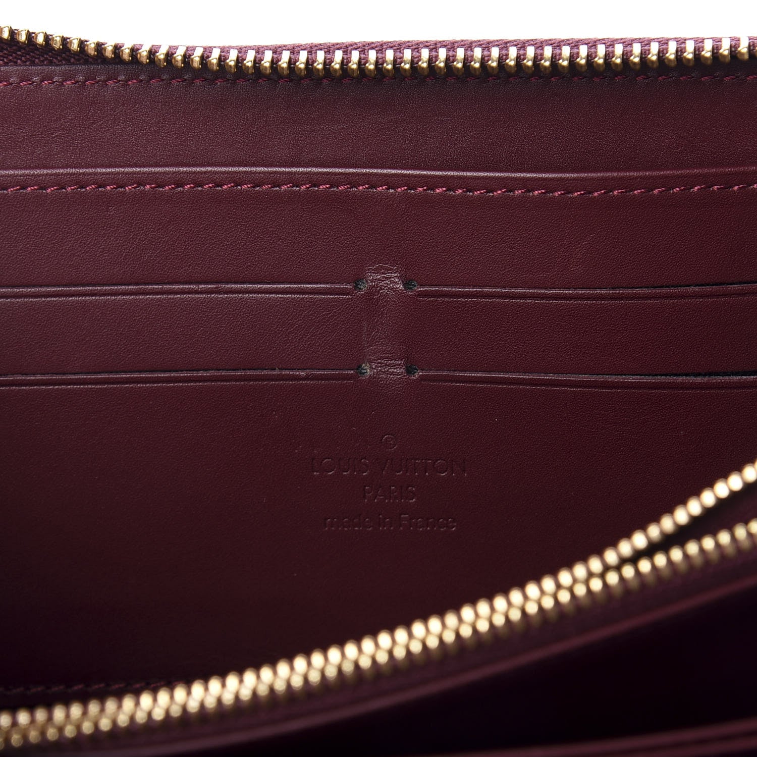 Louis Vuitton Vernis Zippy Wallet Rouge Fauviste 6 of 8