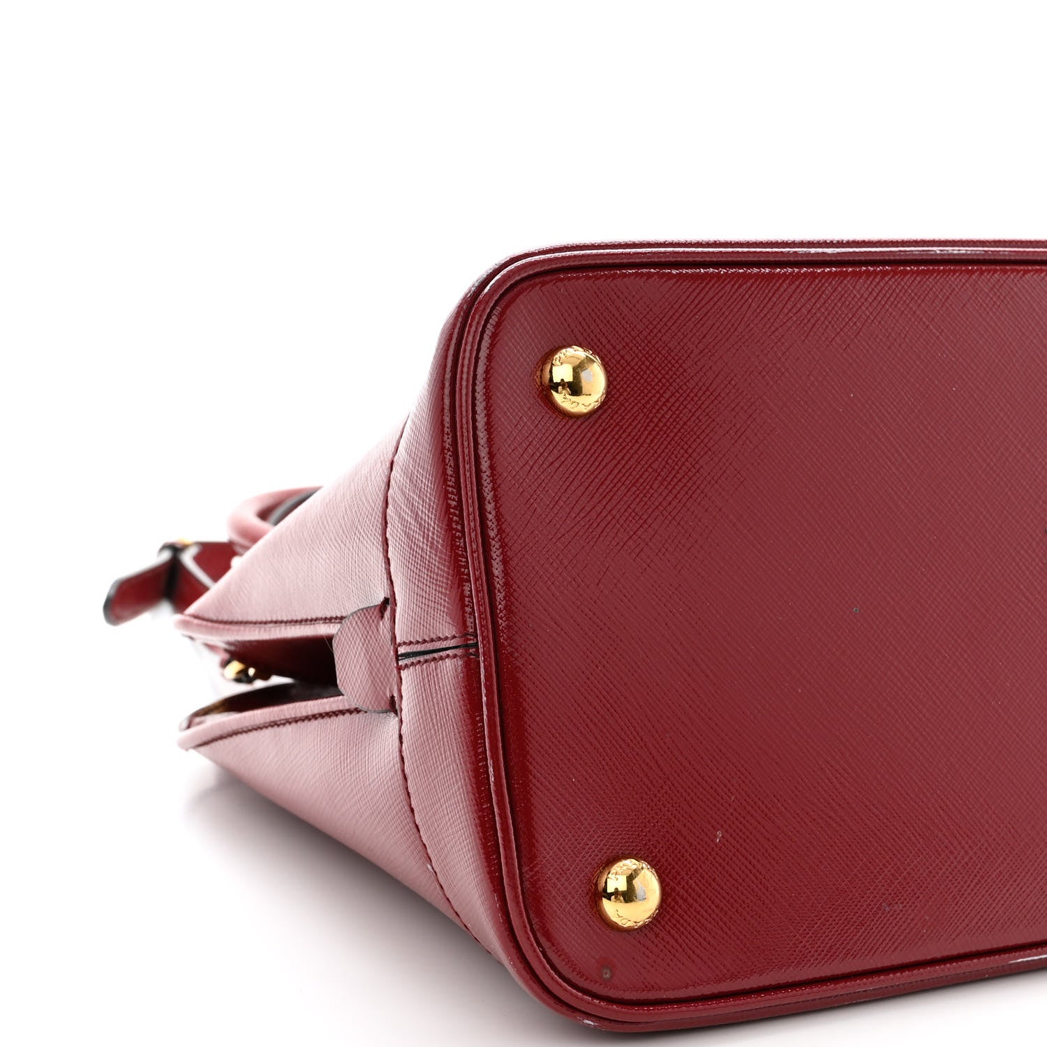 Prada Saffiano Vernice Medium Open Promenade Tote Rosso 11 of 20