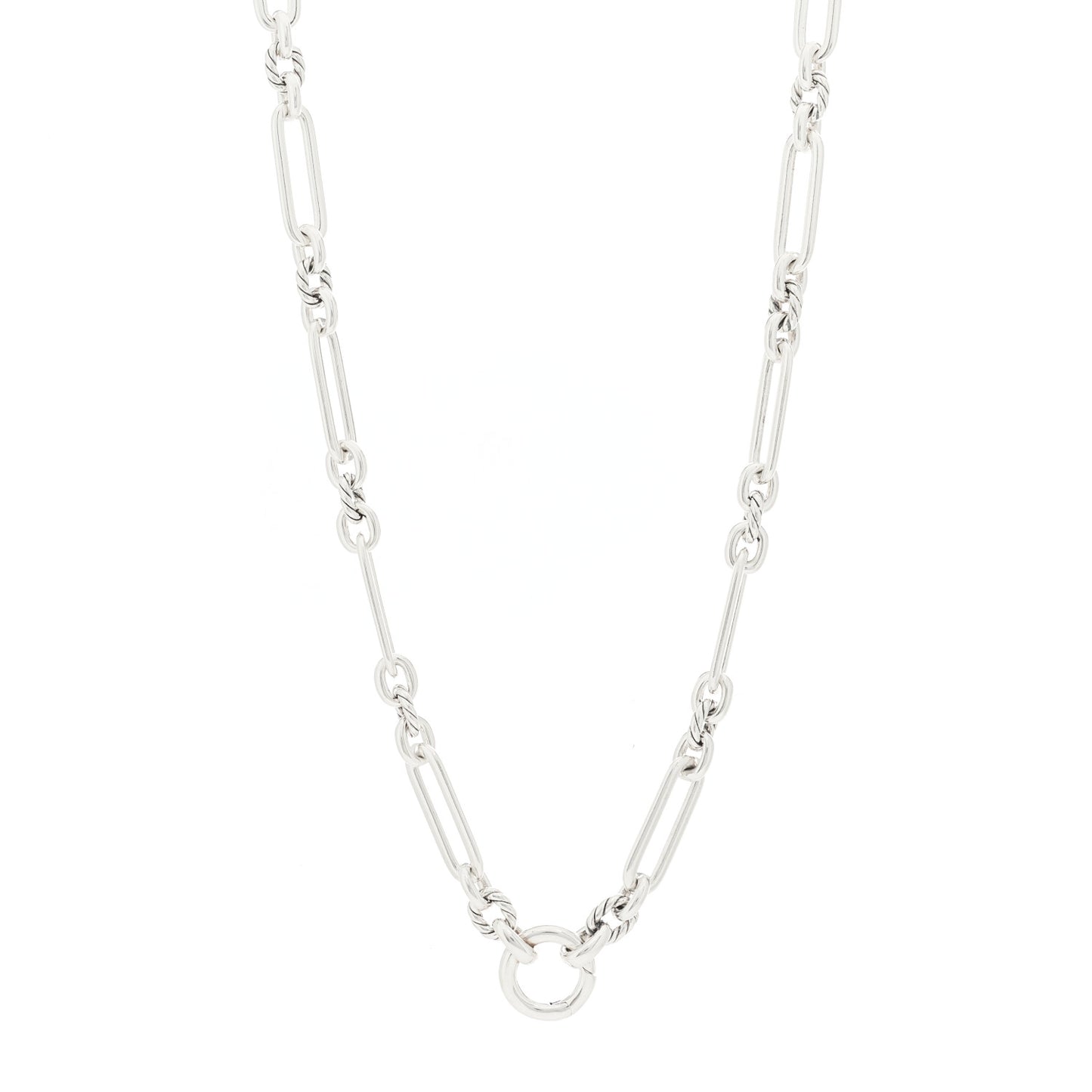 Sterling Silver 7mm Lexington Chain Necklace 21"