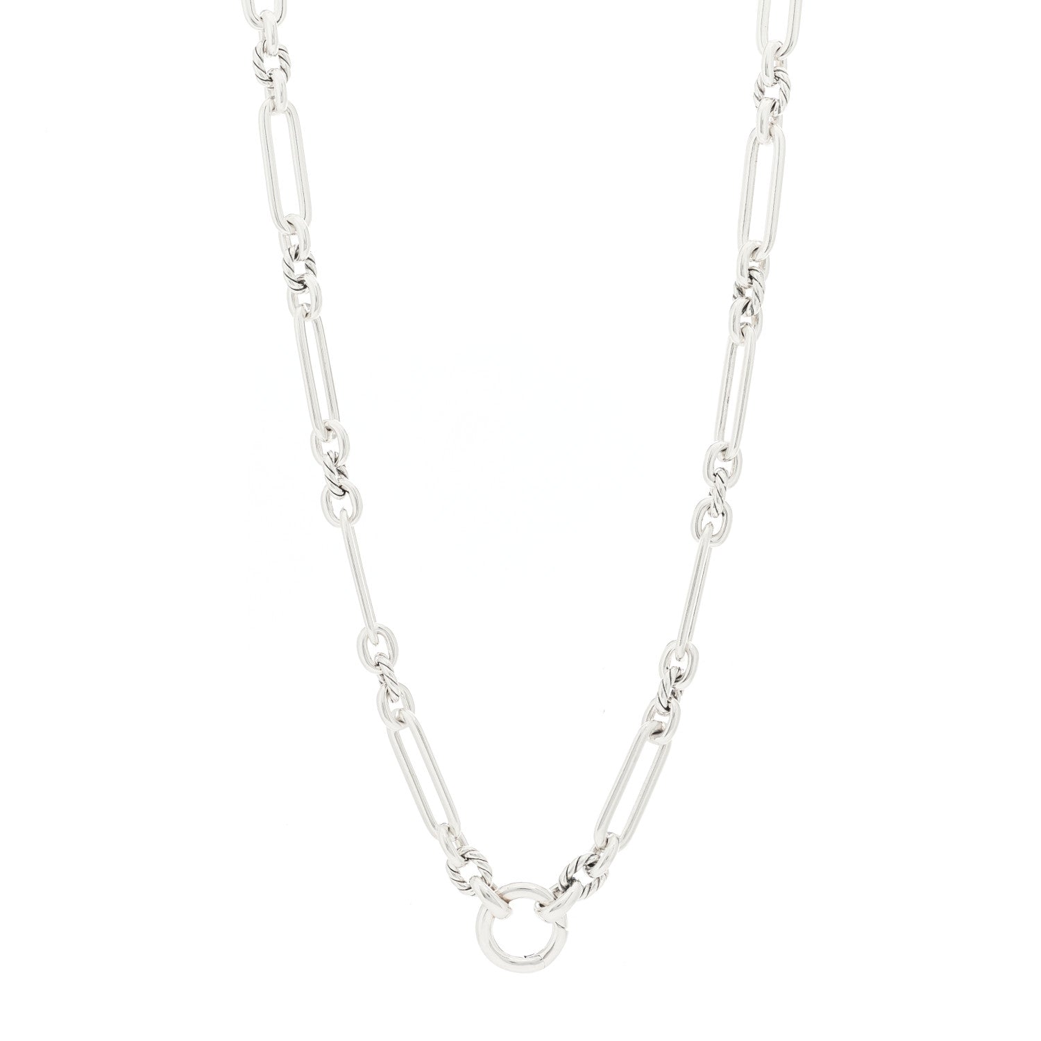 David Yurman Sterling Silver 7mm Lexington Chain Necklace 21" 3 of 4