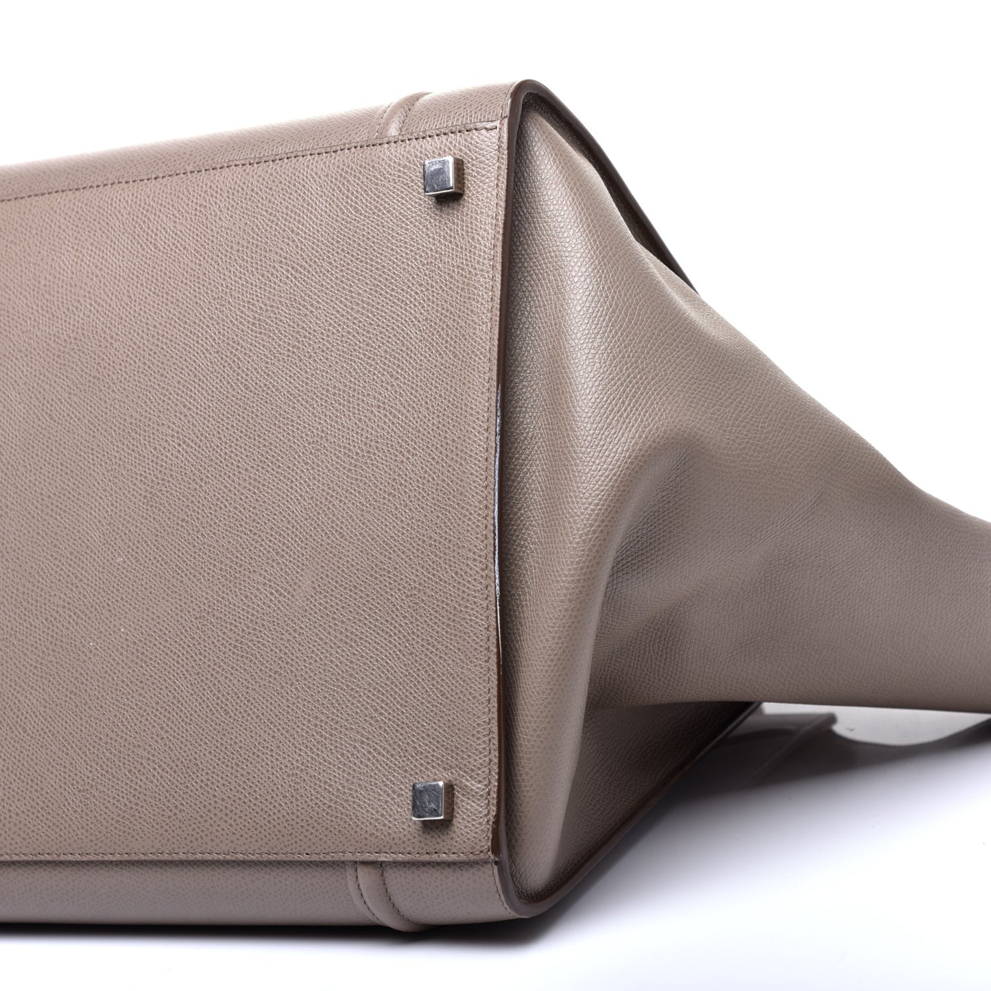 Baby Grained Calfskin Medium Phantom Luggage Taupe
