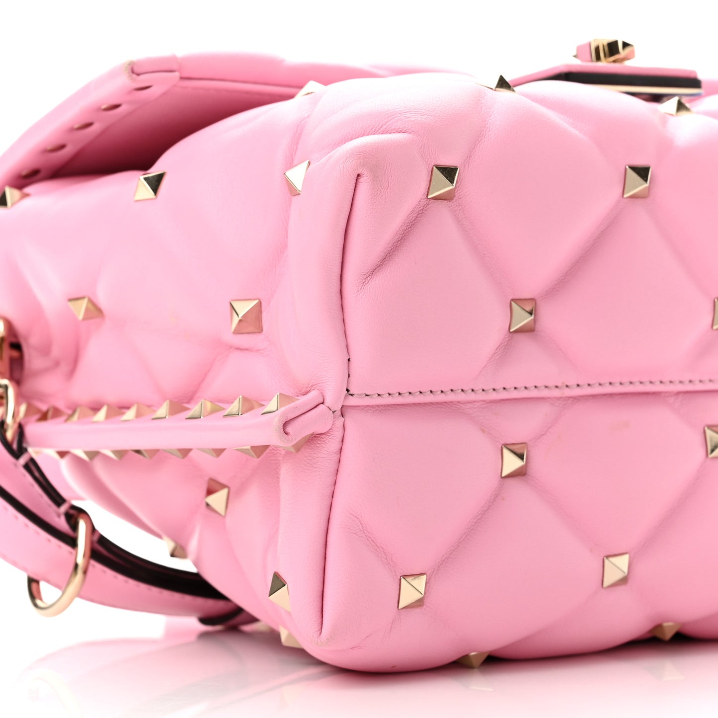 Nappa Medium Candystud Top Handle Bag Absolute