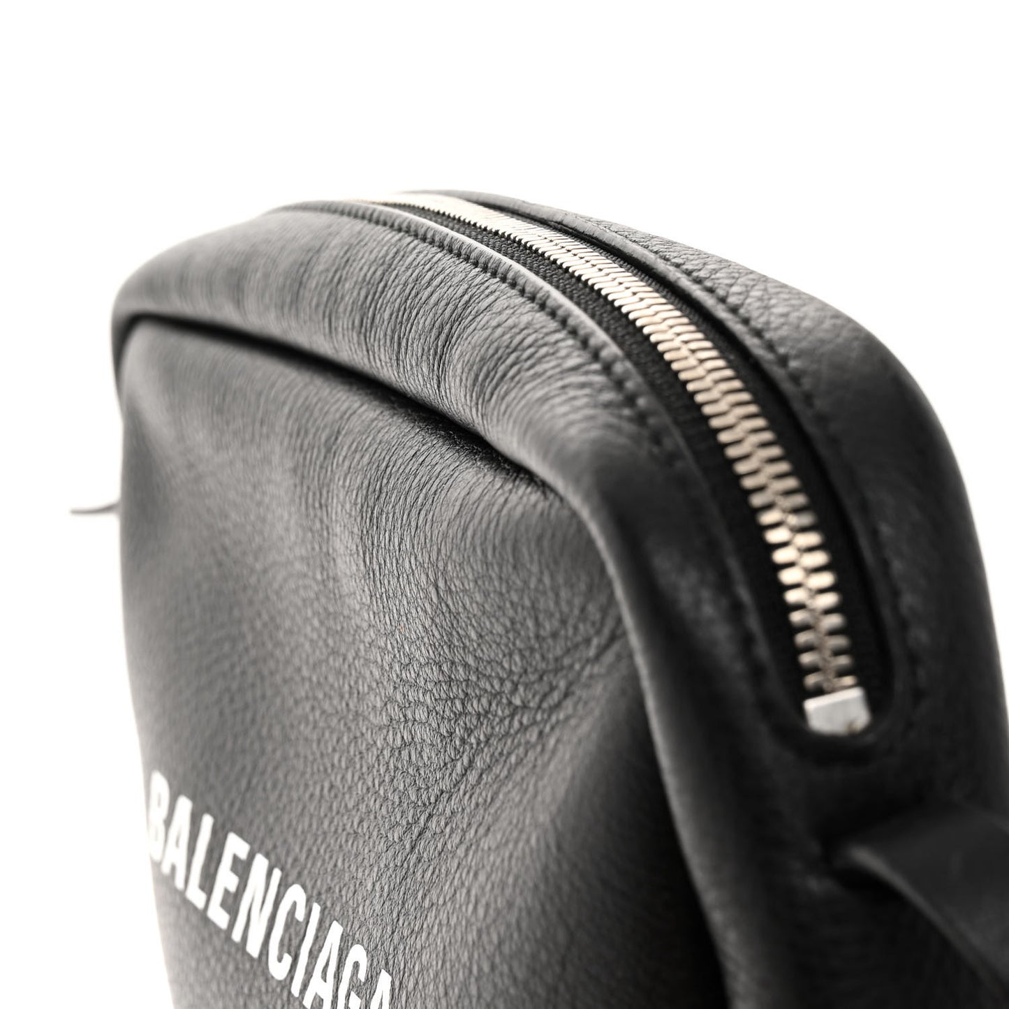 Calfskin Logo XS Everyday Camera Bag Black