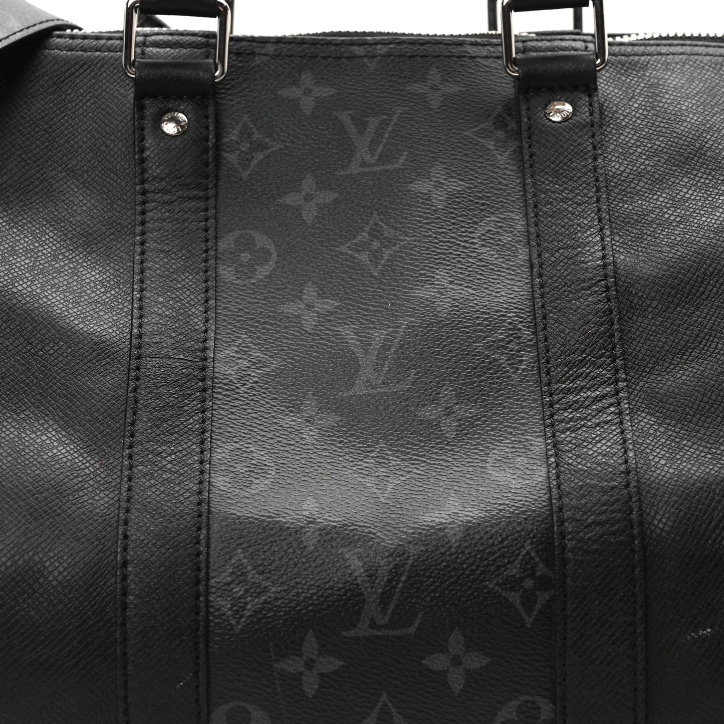 Taiga Monogram Eclipse Keepall Bandouliere 50 Black