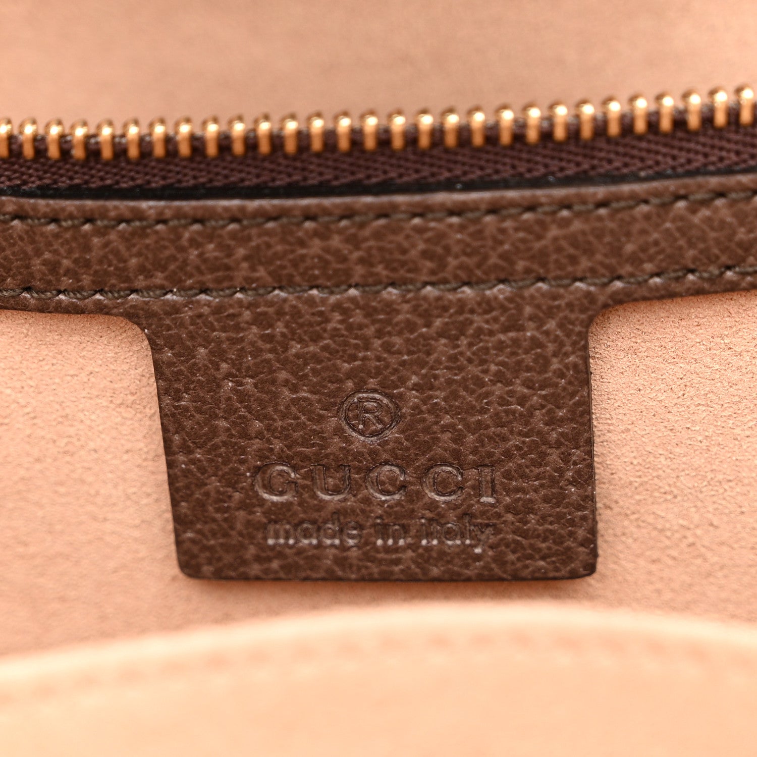 Gucci GG Supreme Monogram Textured Calfskin Web Medium Ophidia Shopping Tote Beige Ebony New Acero 5 of 9