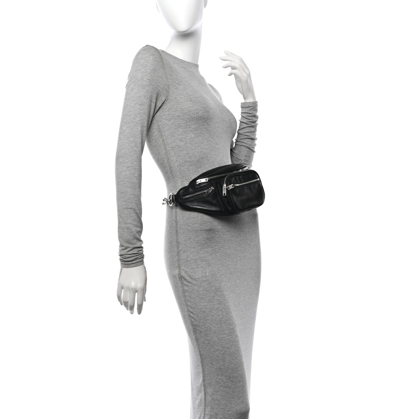 Lambskin Attica Belt Bag Black