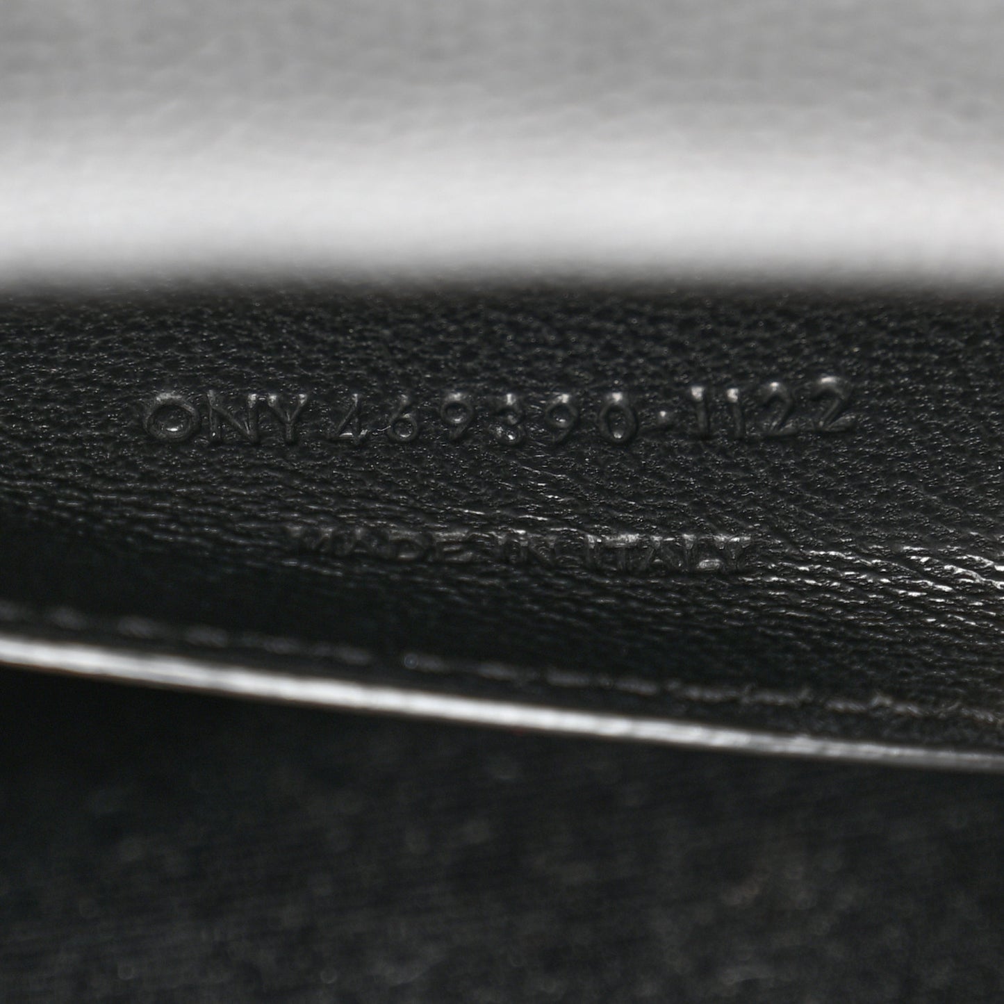 Grain De Poudre Small Monogram Kate Satchel Black