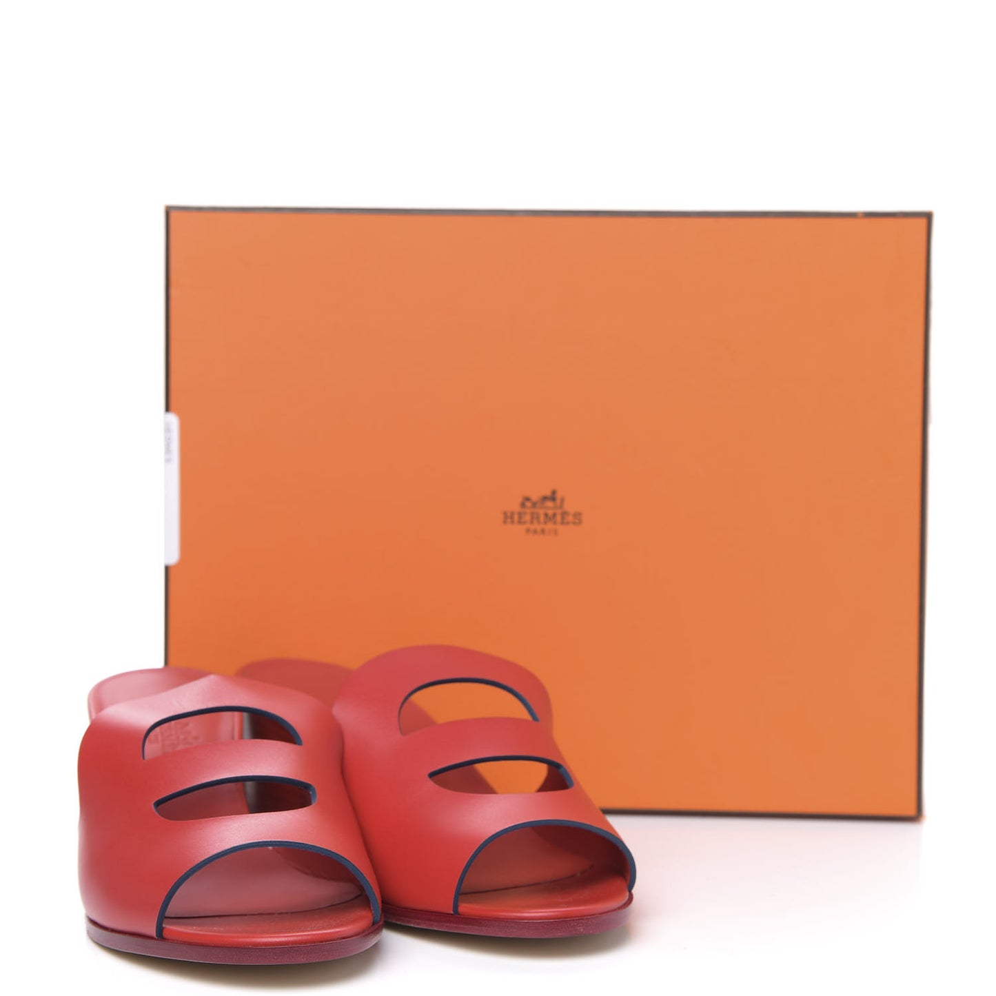 Raw Edged Calfskin Mona Sandals 39 Jasper Rouge