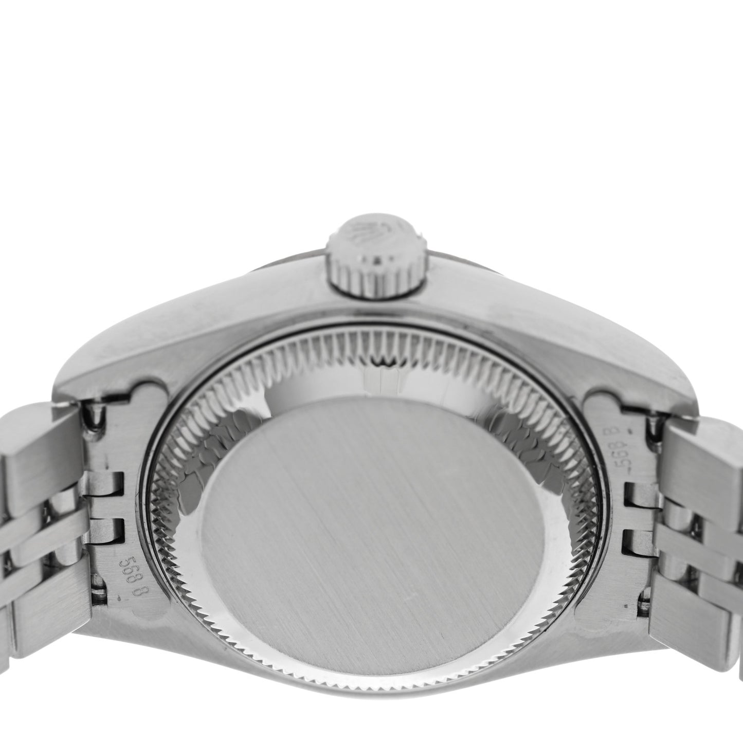 Stainless Steel 18K White Gold 26mm Oyster Perpetual Datejust Watch Blue Roman 79174