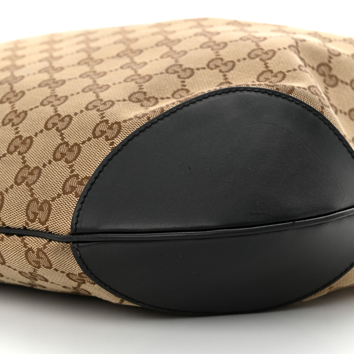 Monogram Medium Patti Stud Hobo Black