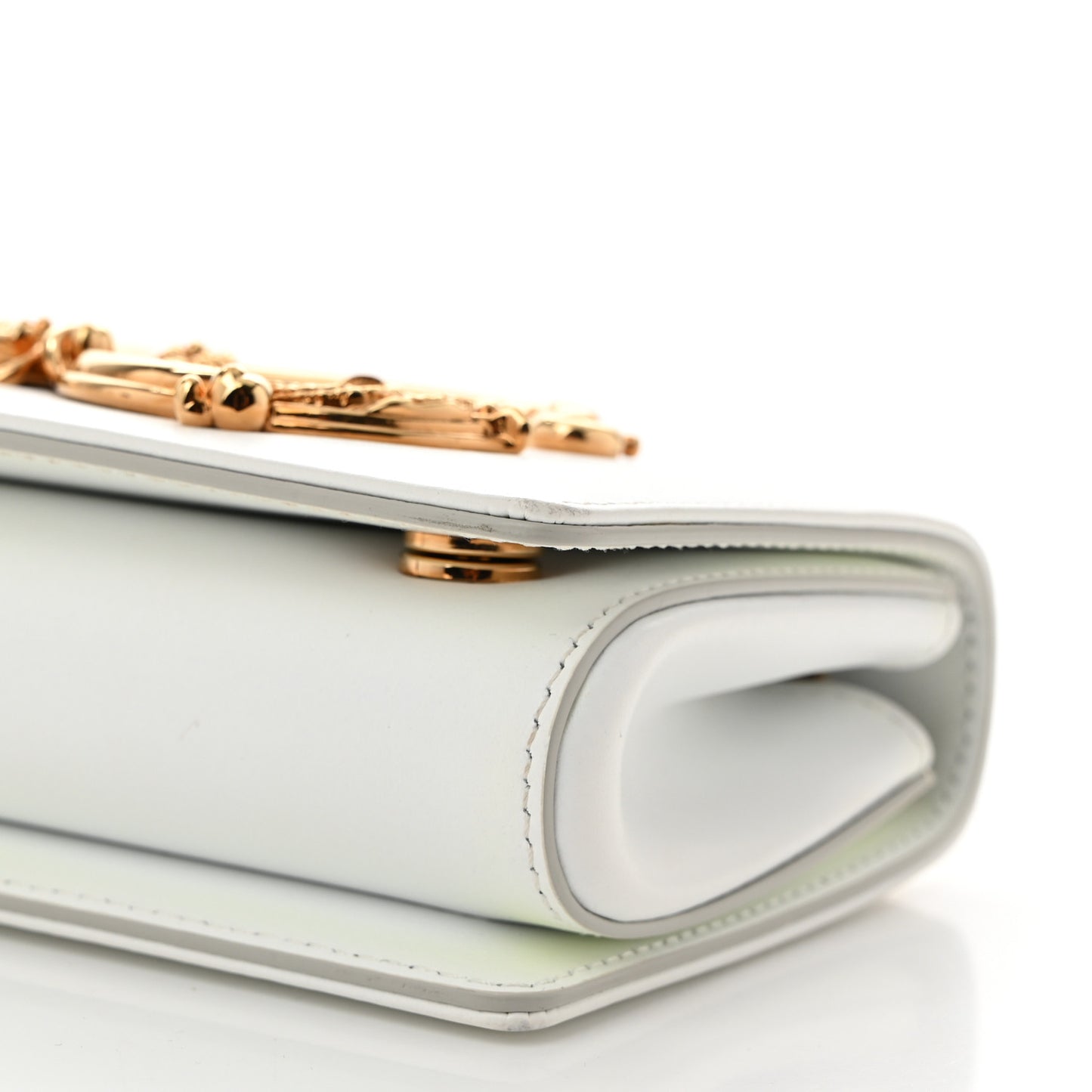 Nappa DG Girls Phone Shoulder Bag White