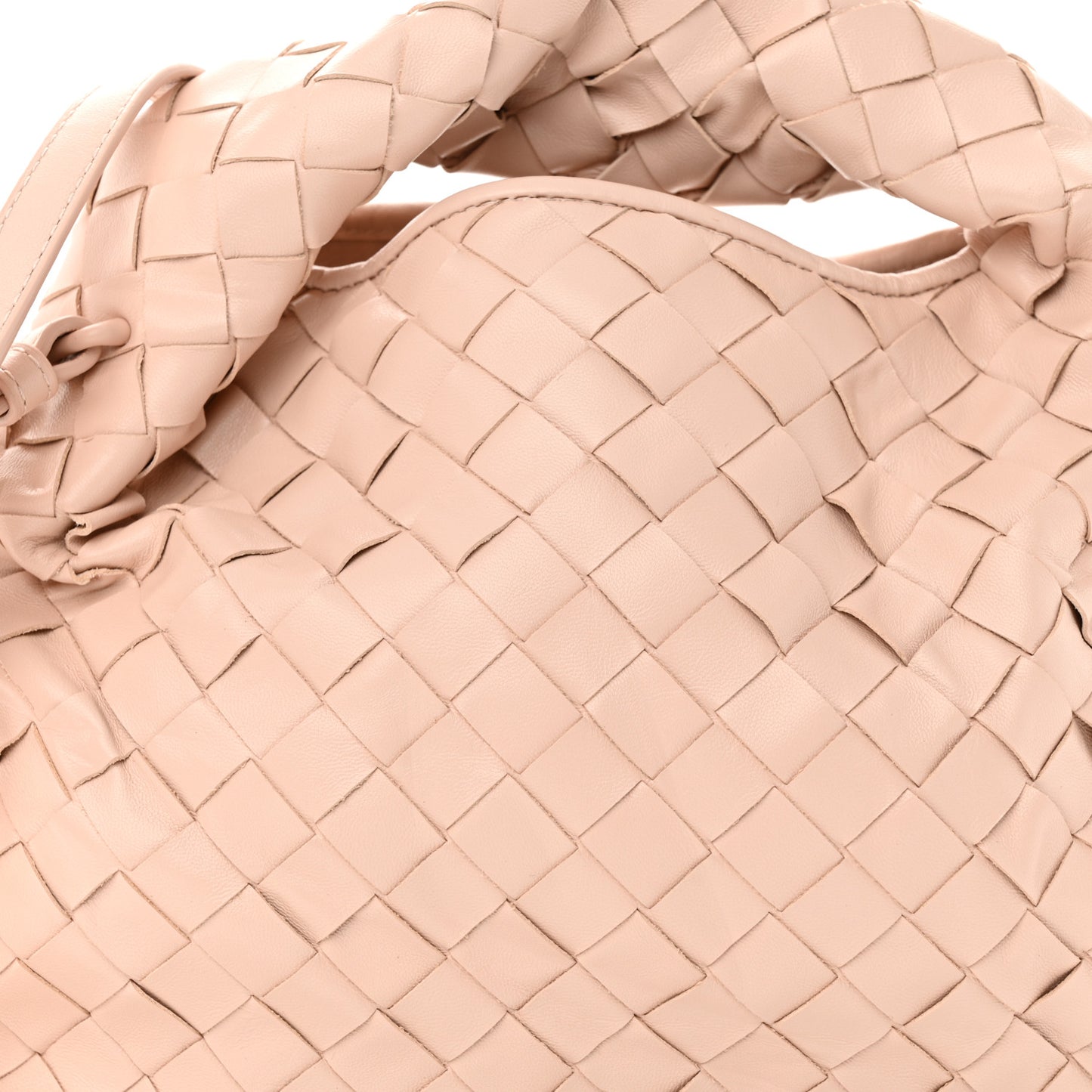 Calfskin Intrecciato Mini Hop Lotus
