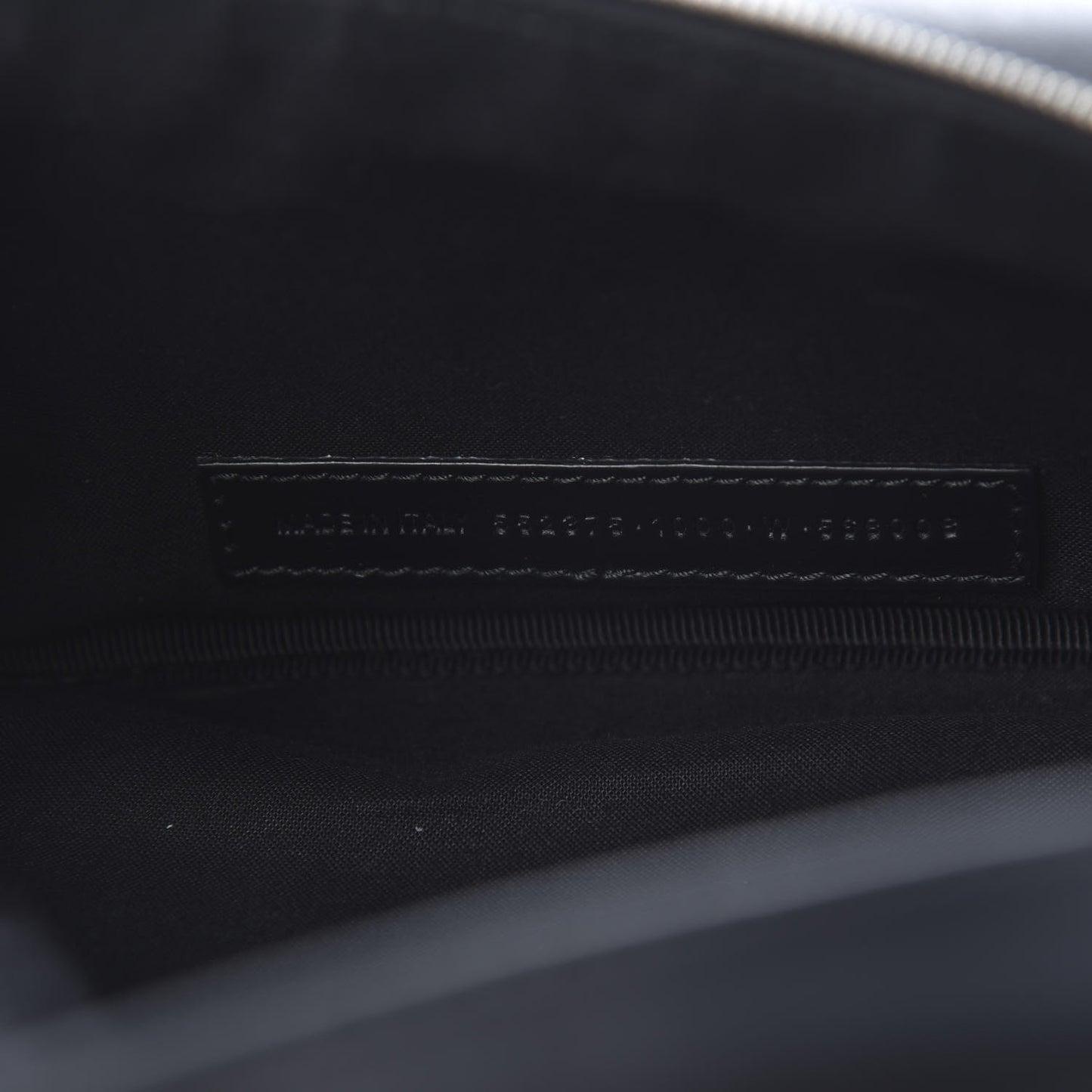 Supple Calfskin Signature Logo Large Everyday Beltpack Black