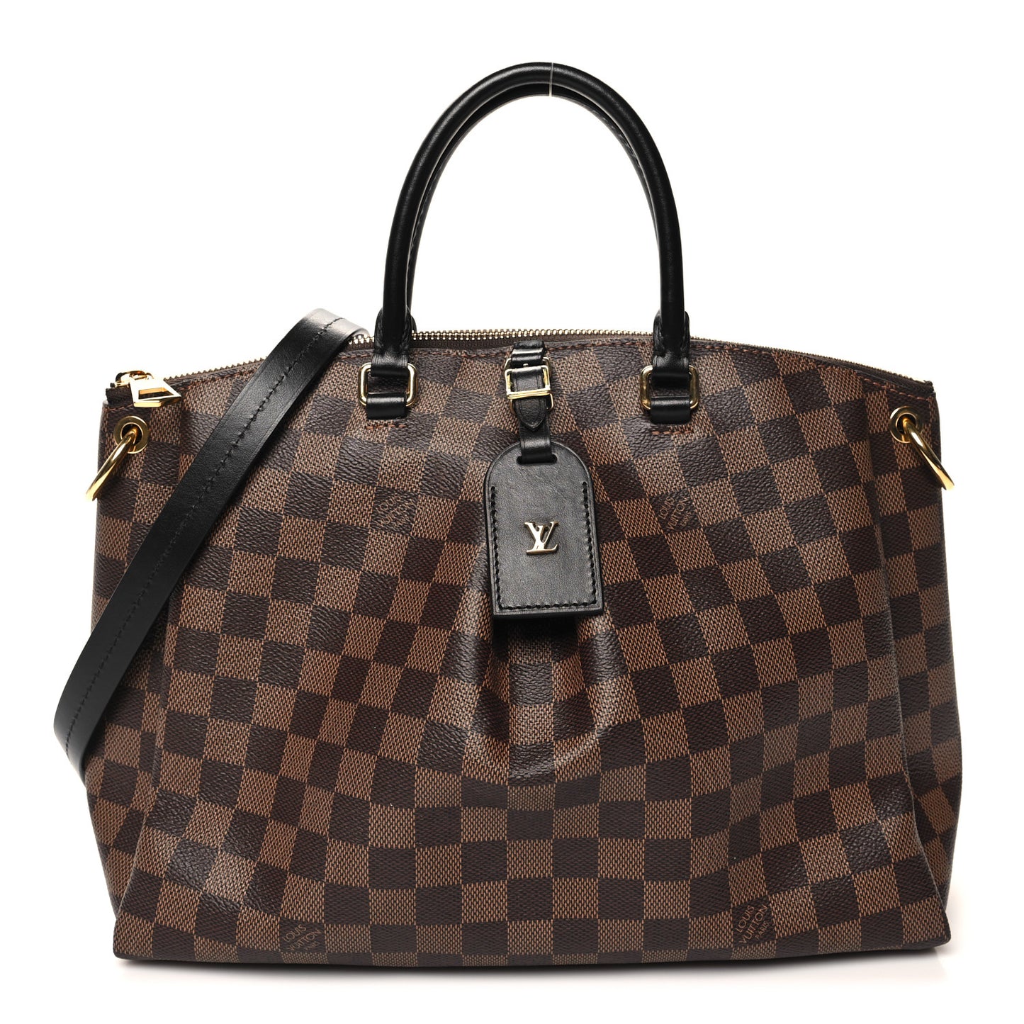 Damier Ebene Odeon Tote MM Black