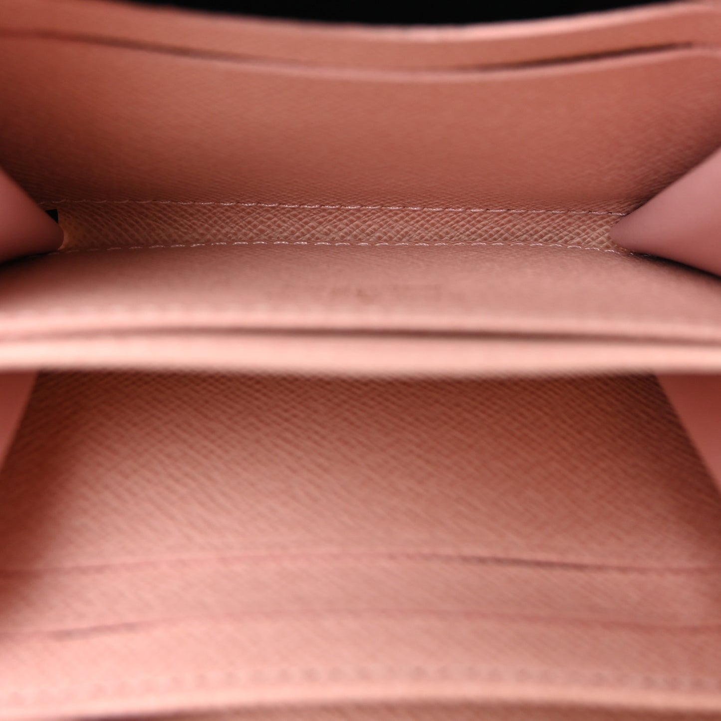 Damier Ebene Zippy Coin Purse Rose Ballerine