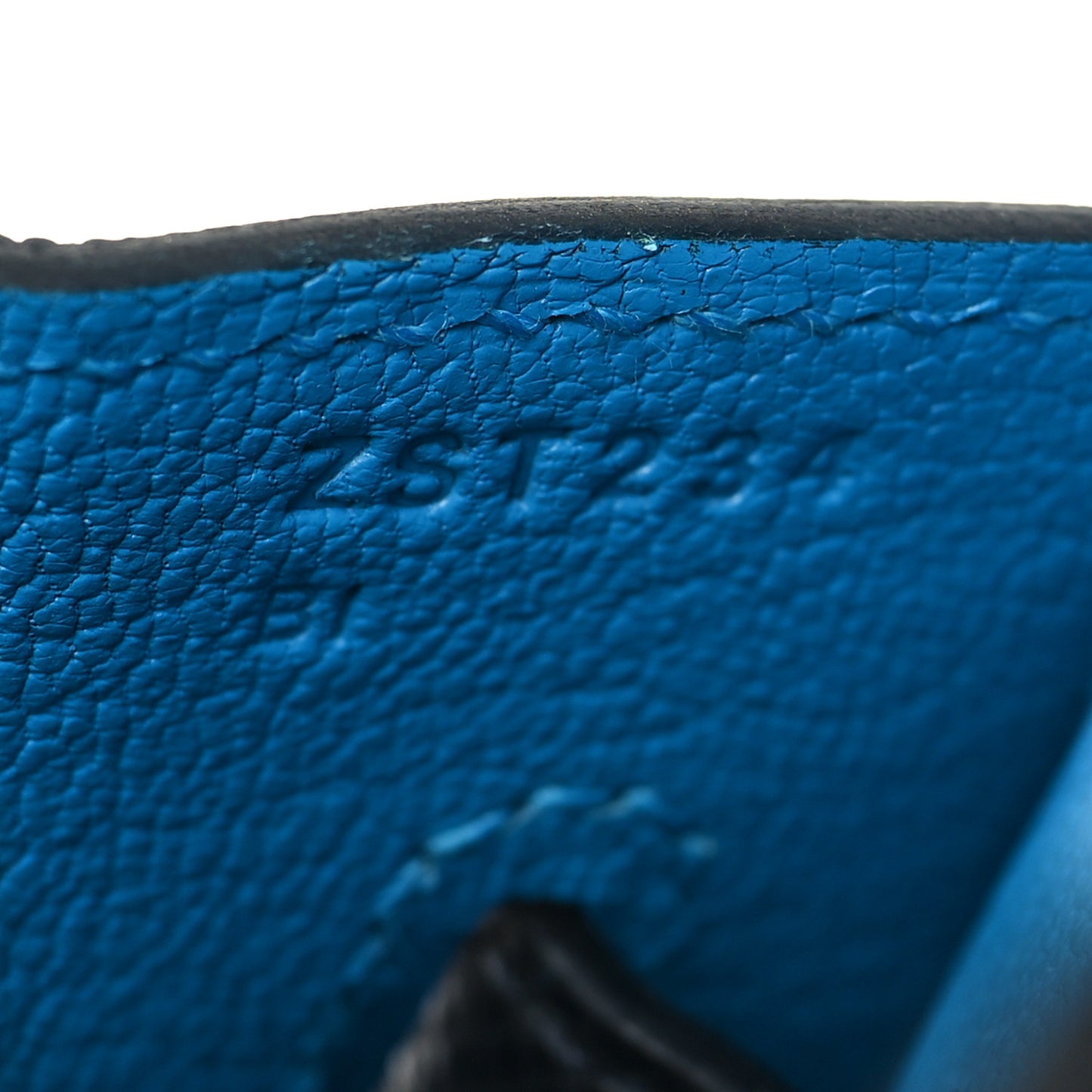 Epsom Casaque Birkin Sellier 30 Bleu Indigo Black Bleu Frida