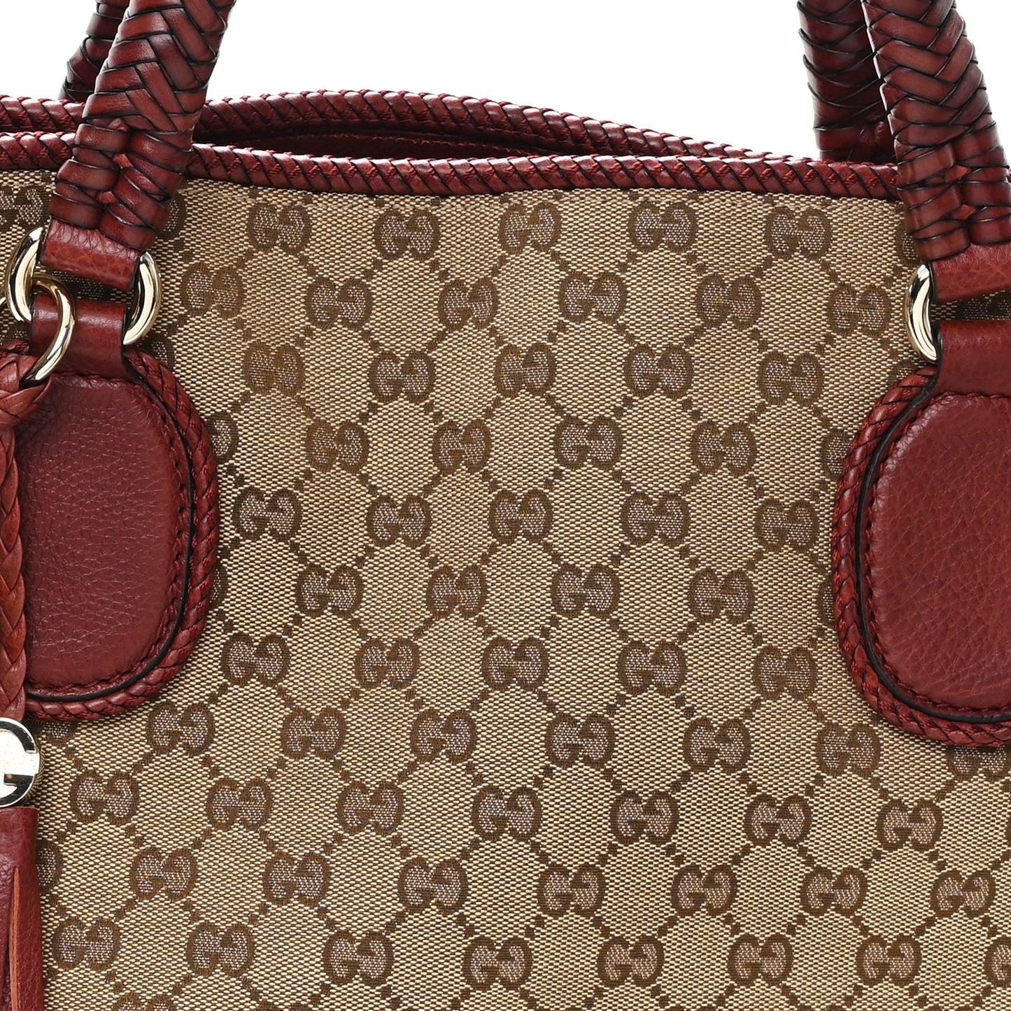 Monogram Medium Marrakech Tote Red