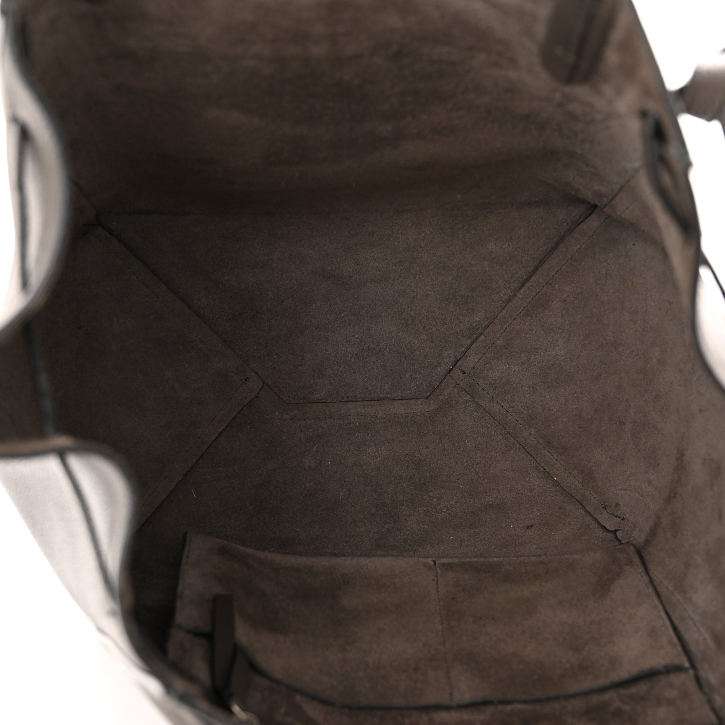 Soft Grained Calfskin Small Belt Cabas Phantom Taupe