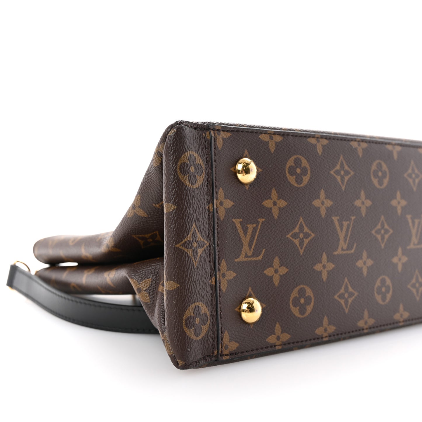 Monogram Flower Tote Black
