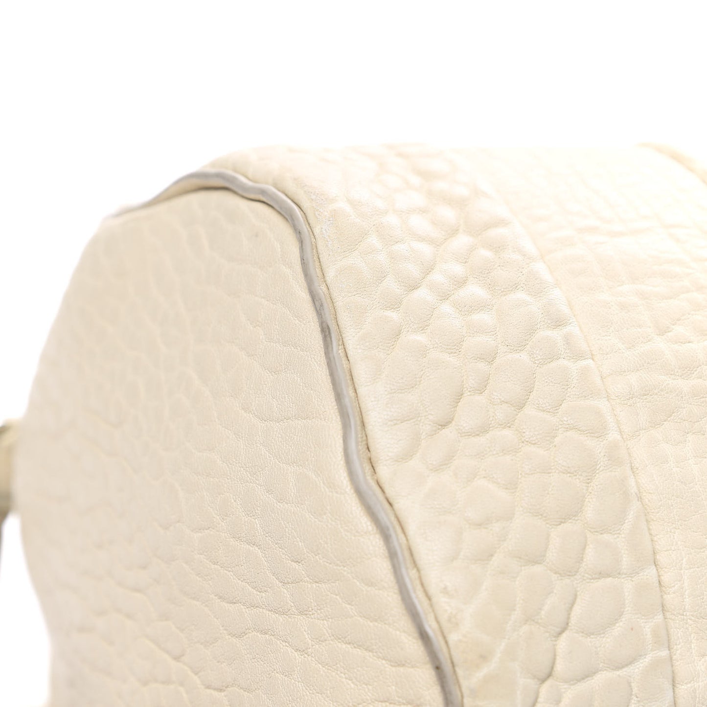 Pebbled Lambskin Rockie Dune Silver Hardware